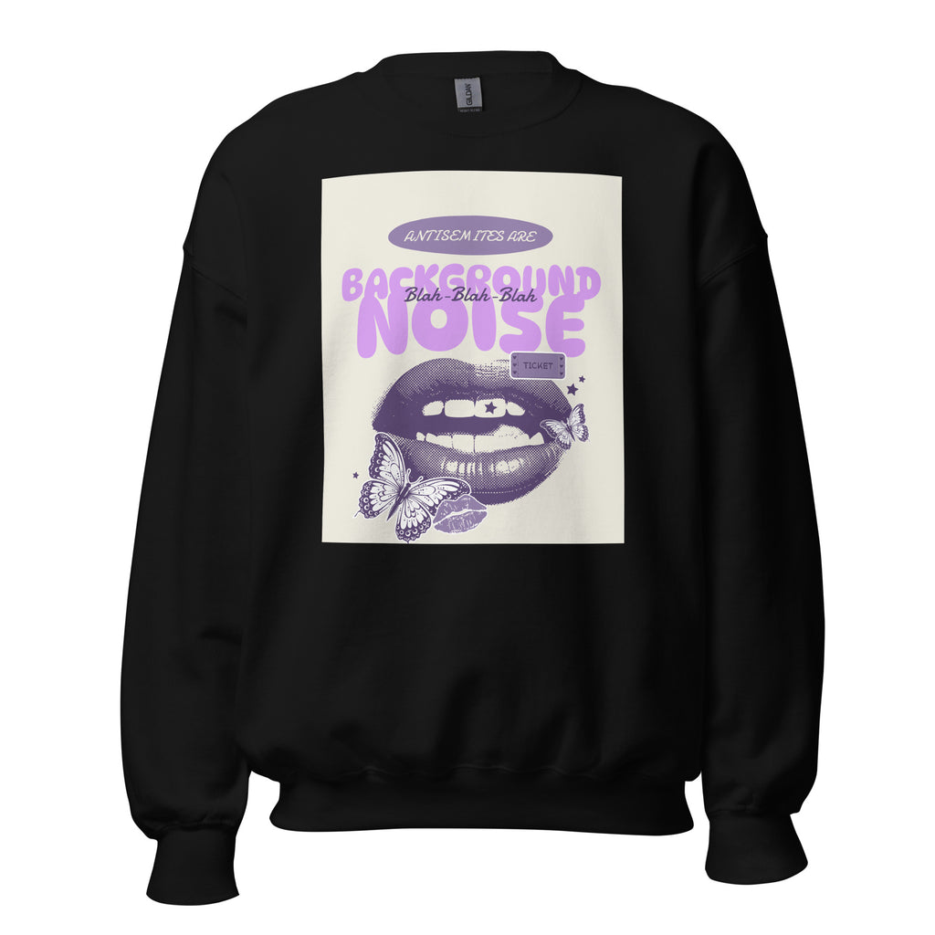 Purple Glam Story | Antisemitism | Unisex Sweatshirt Jouparty