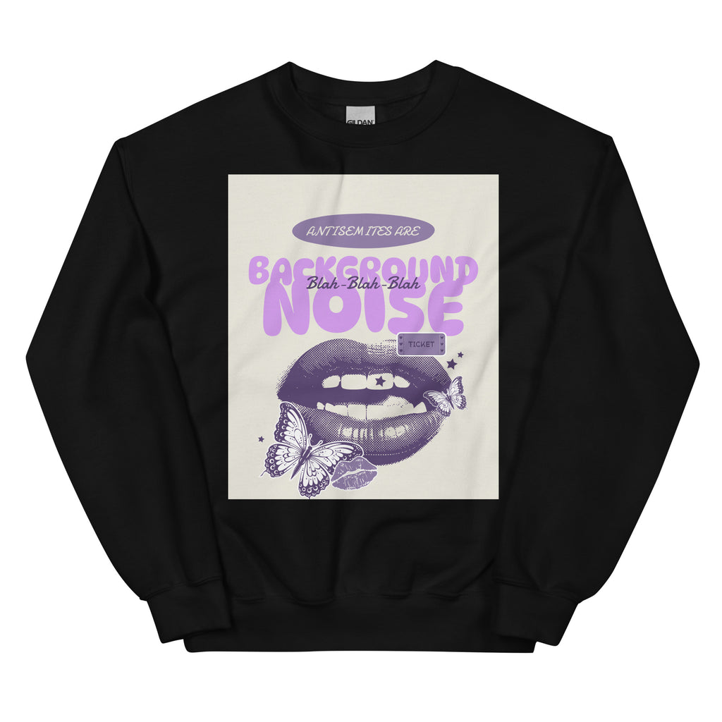 Purple Glam Story | Antisemitism | Unisex Sweatshirt Jouparty