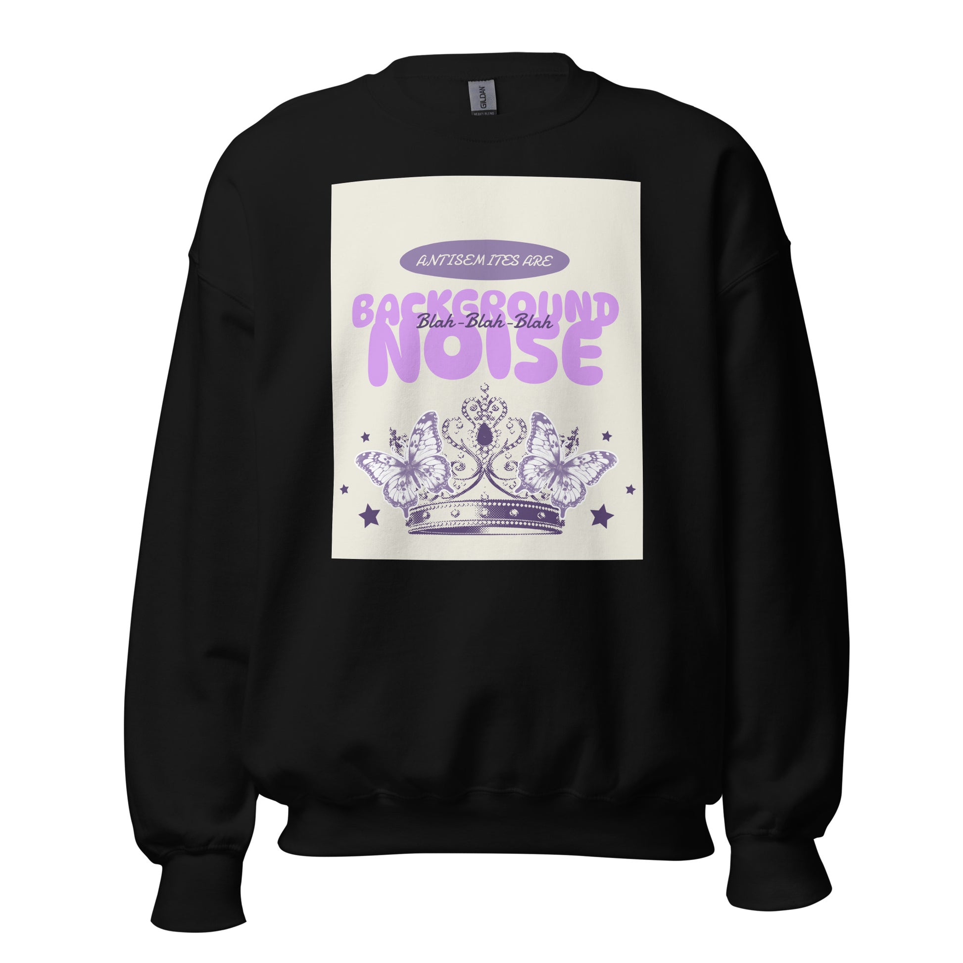Purple Glam Story | Antisemitism | Unisex Sweatshirt