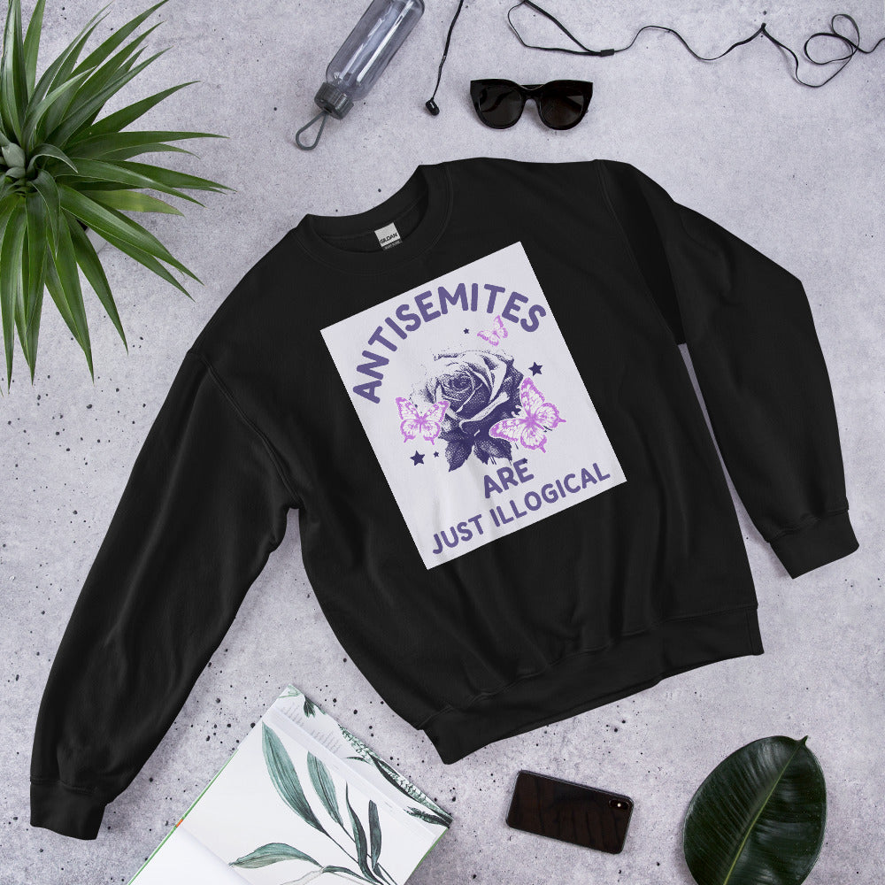 Purple Glam Story | Antisemitism | Unisex Sweatshirt