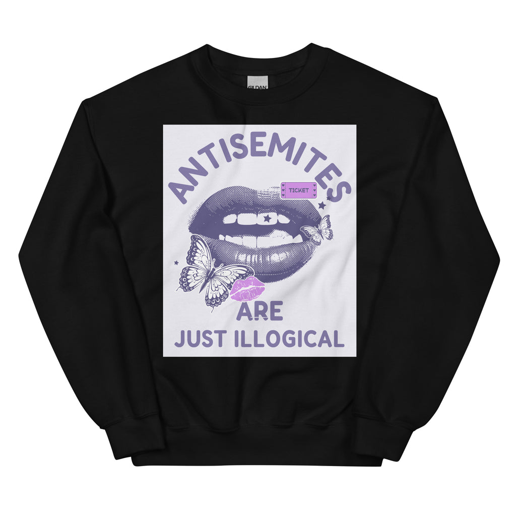 Purple Glam Story | Antisemitism | Unisex Sweatshirt