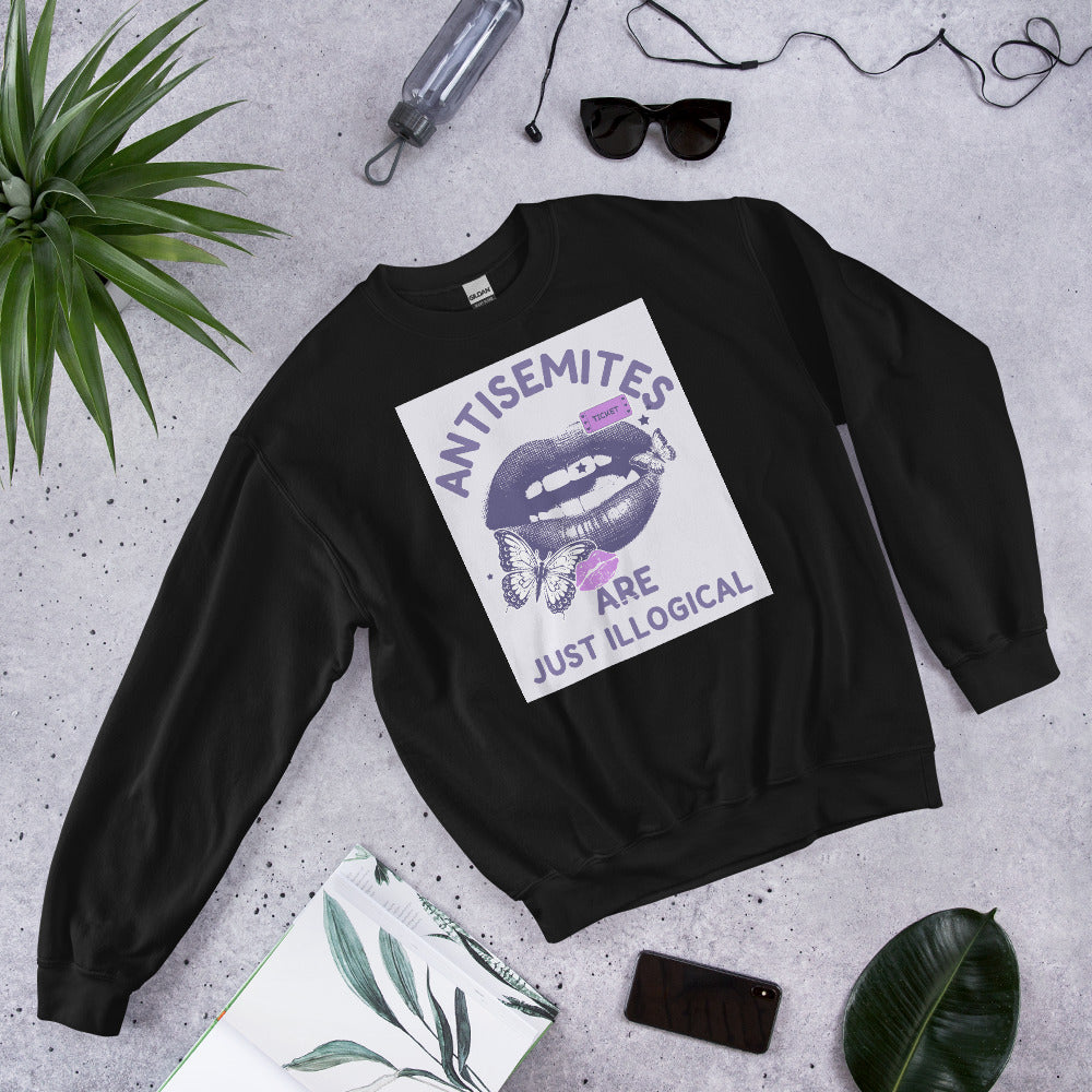 Purple Glam Story | Antisemitism | Unisex Sweatshirt