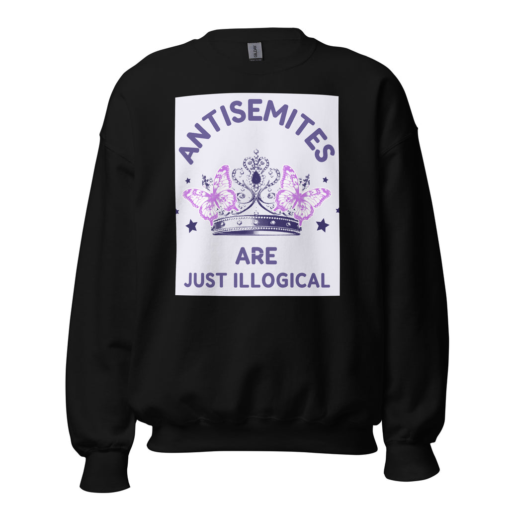 Purple Glam Story | Antisemitism | Unisex Sweatshirt