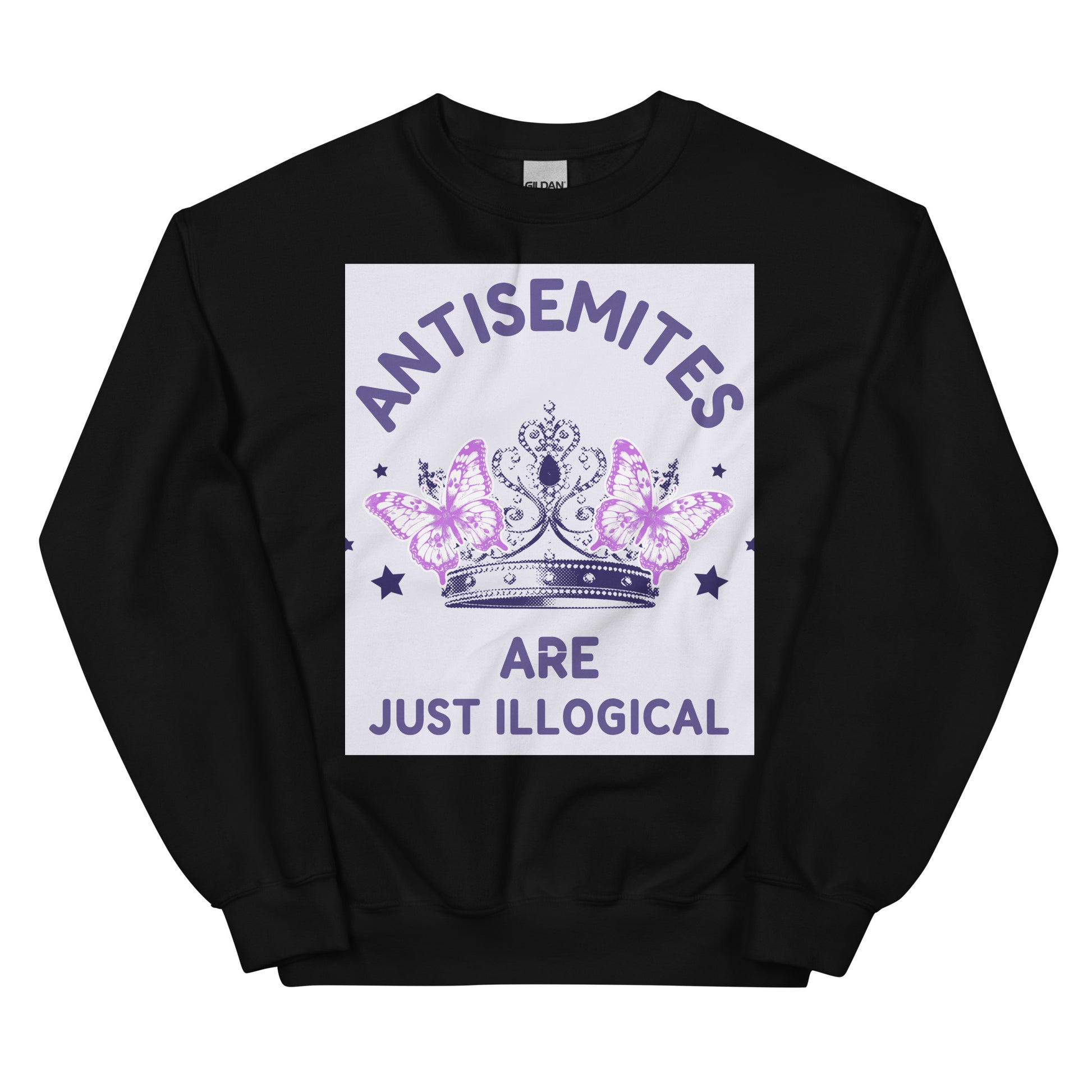 Purple Glam Story | Antisemitism | Unisex Sweatshirt