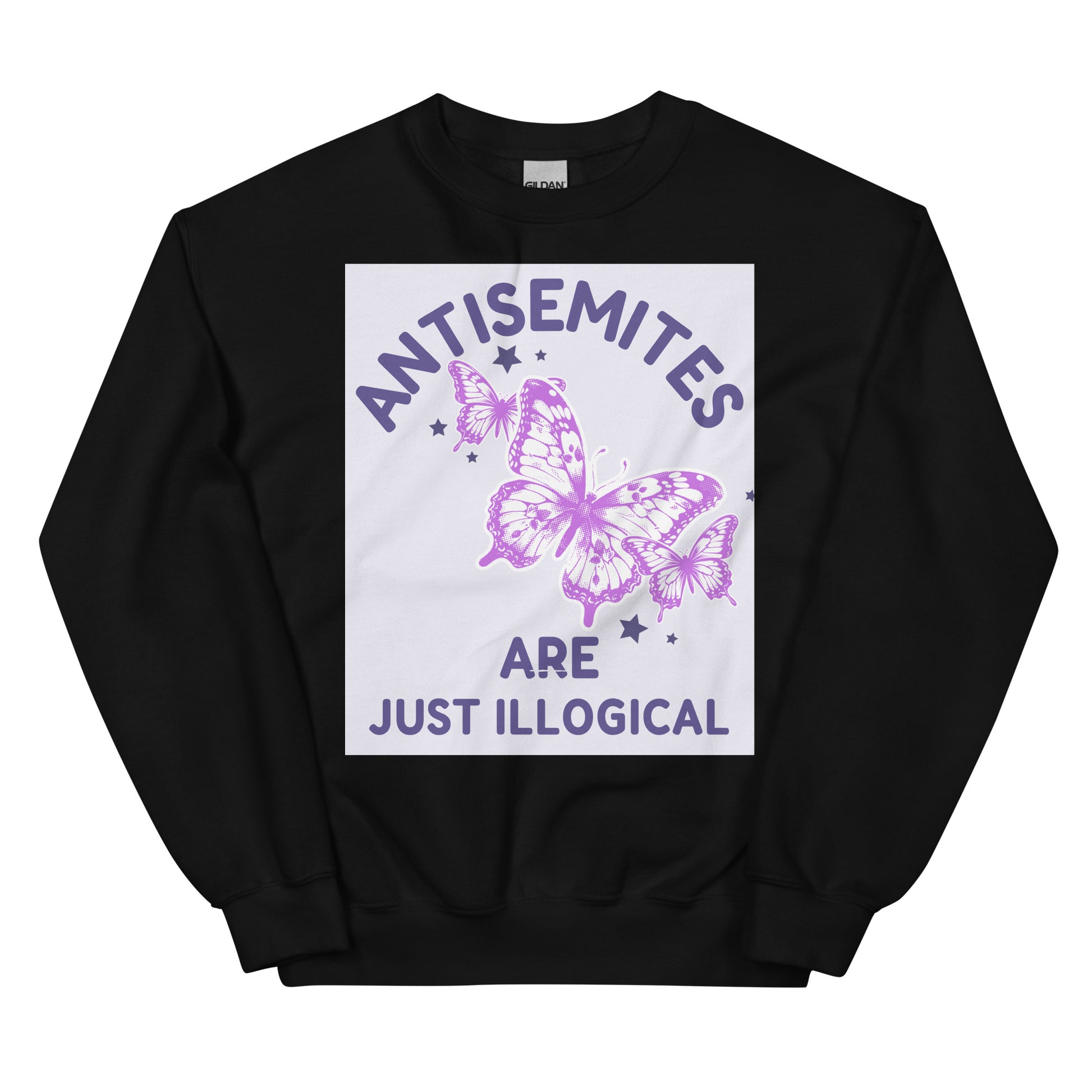Purple Glam Story | Antisemitism | Unisex Sweatshirt