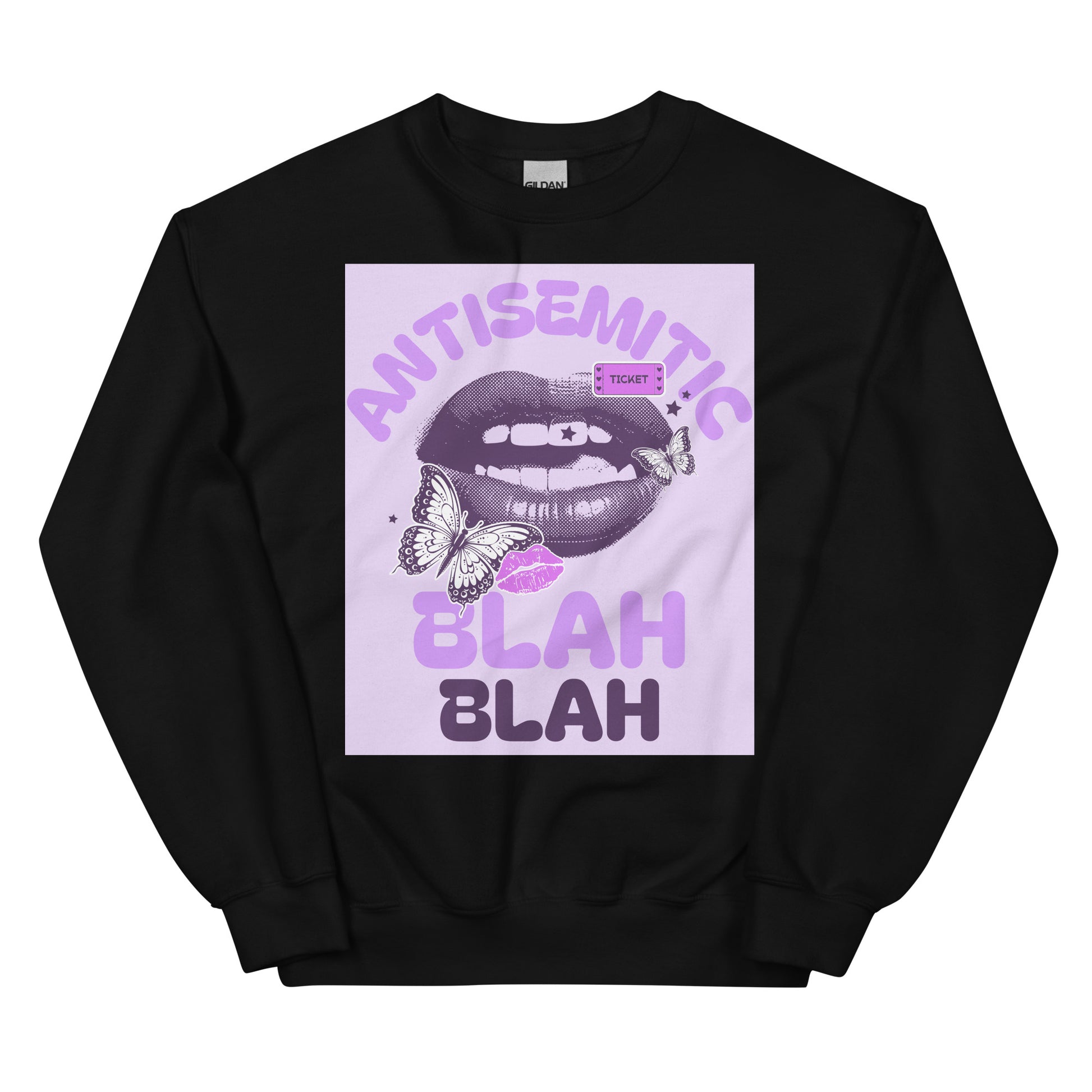 Purple Glam Story | Antisemitism | Unisex Sweatshirt