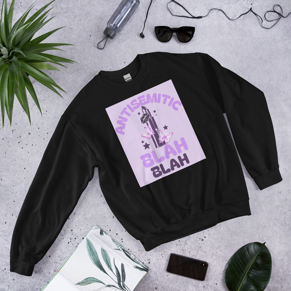 Purple Glam Story | Antisemitism | Unisex Sweatshirt