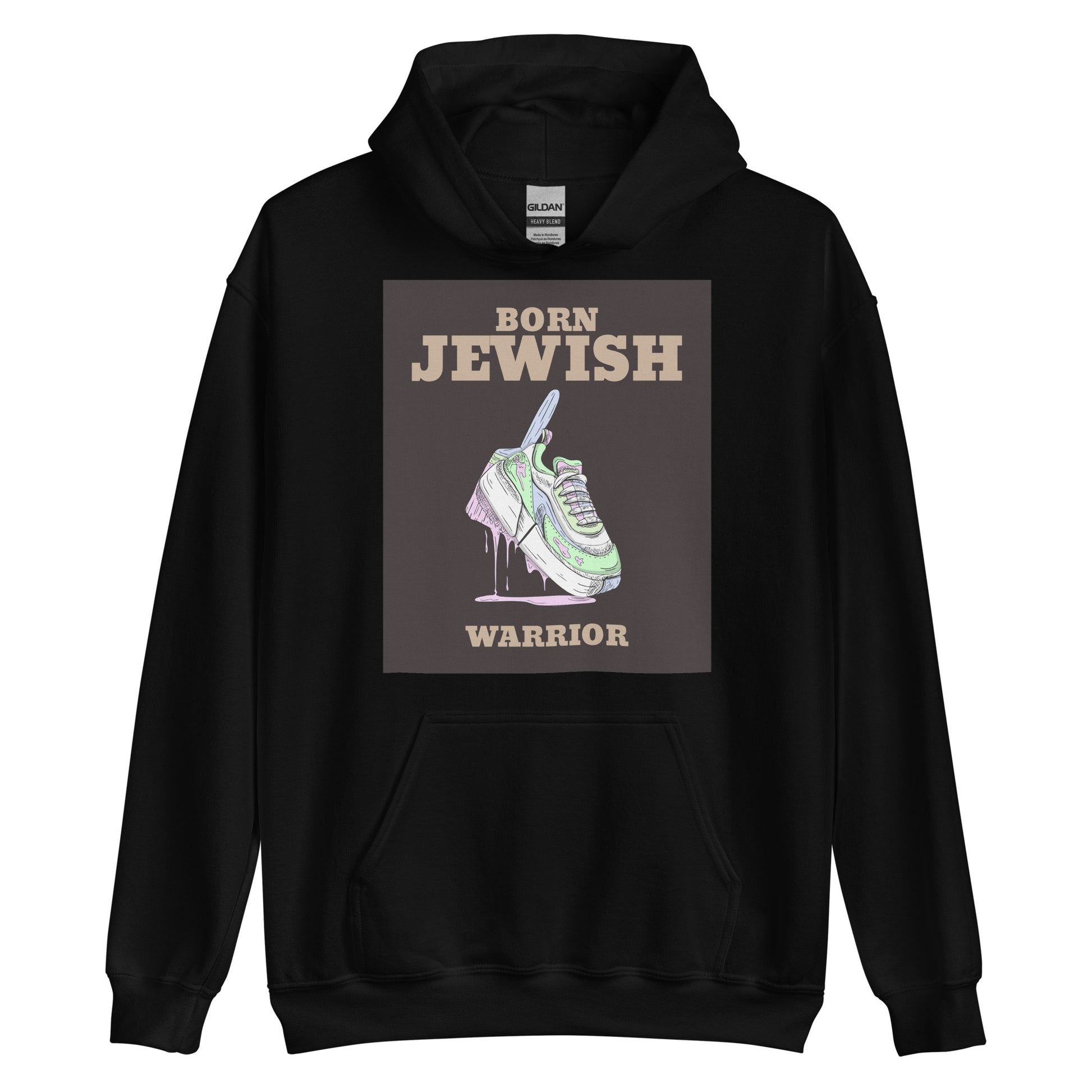 Born Jewish Warrior | Unisex Hoodie