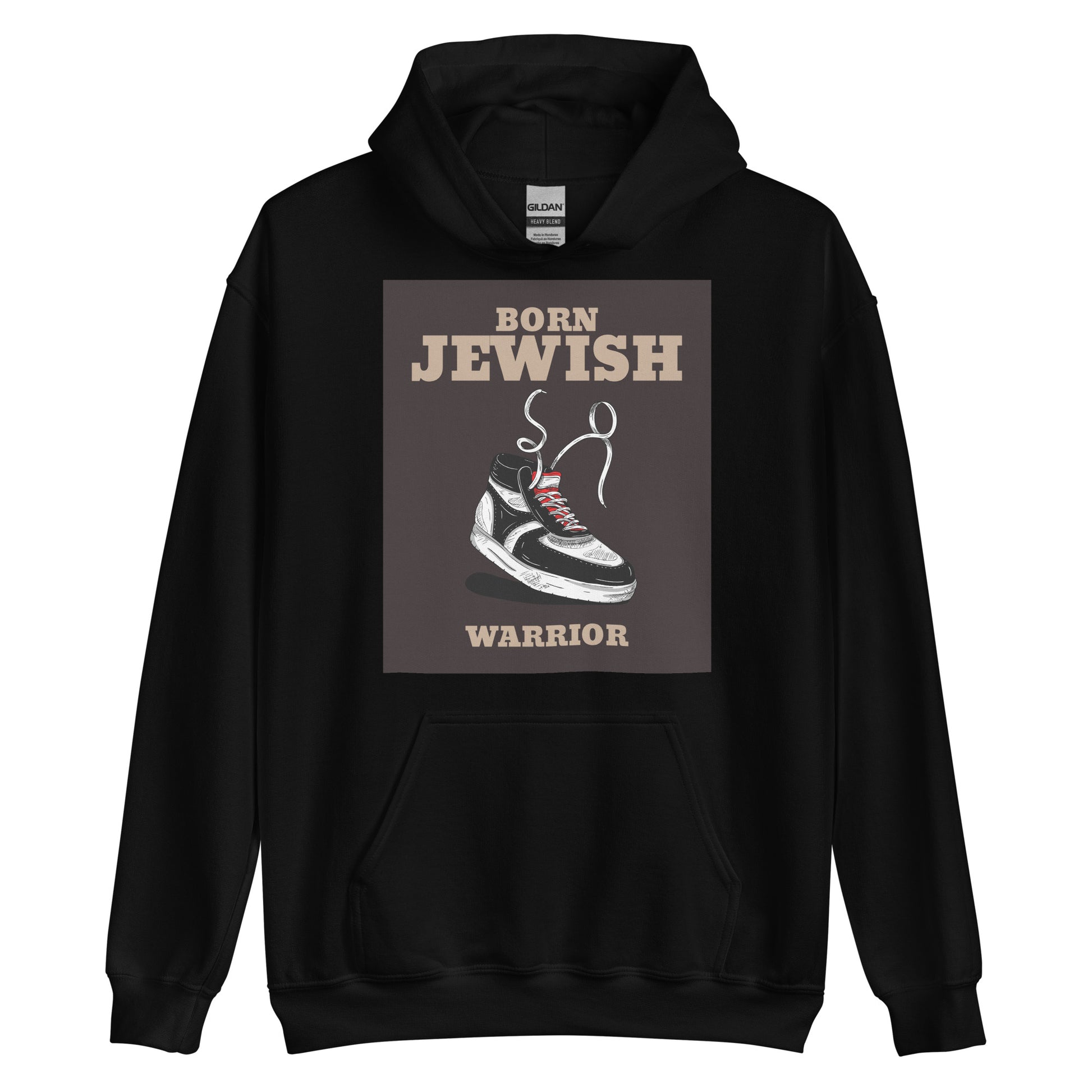 Born Jewish Warrior | Unisex Hoodie Jouparty