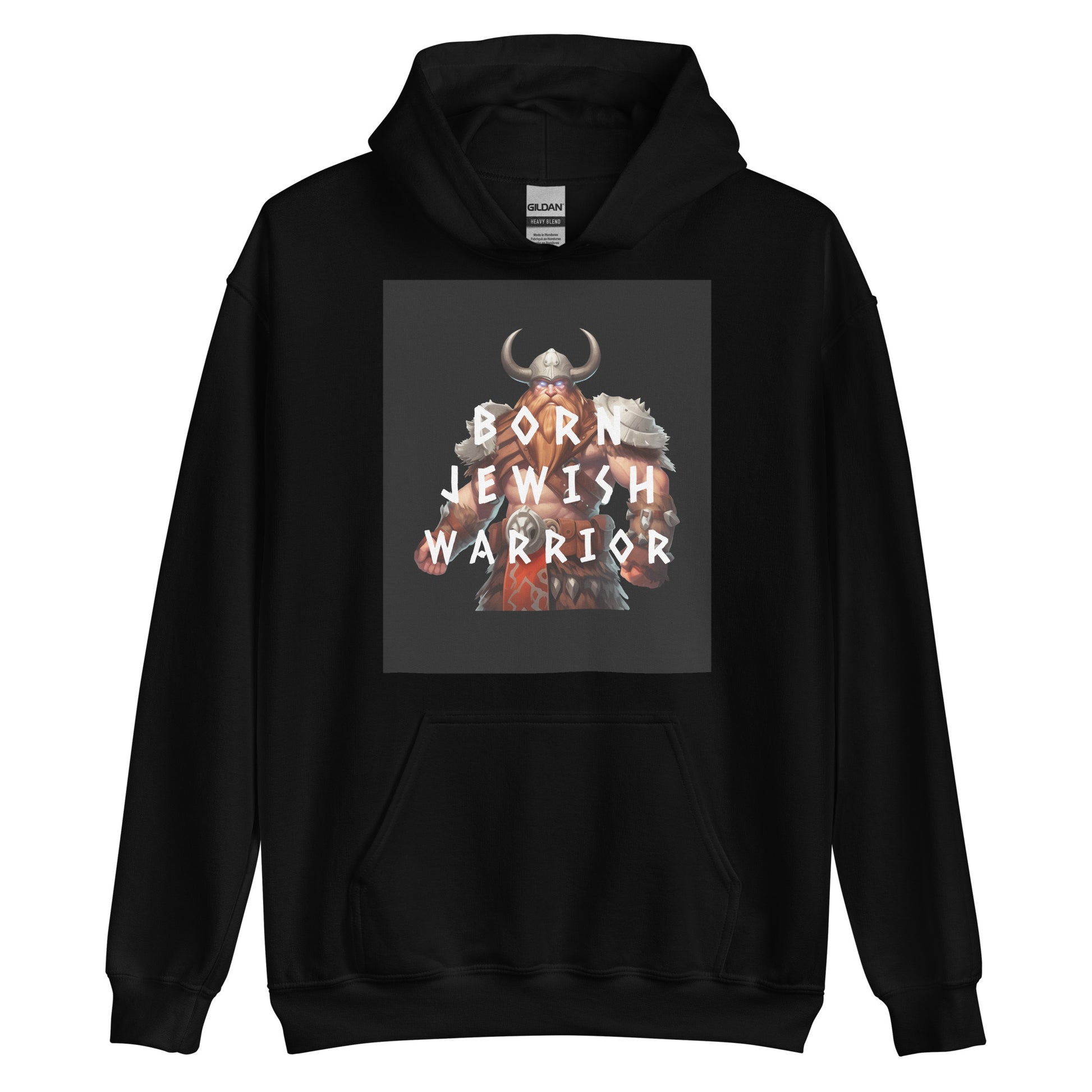 Born Jewish Warrior | Unisex Hoodie Jouparty