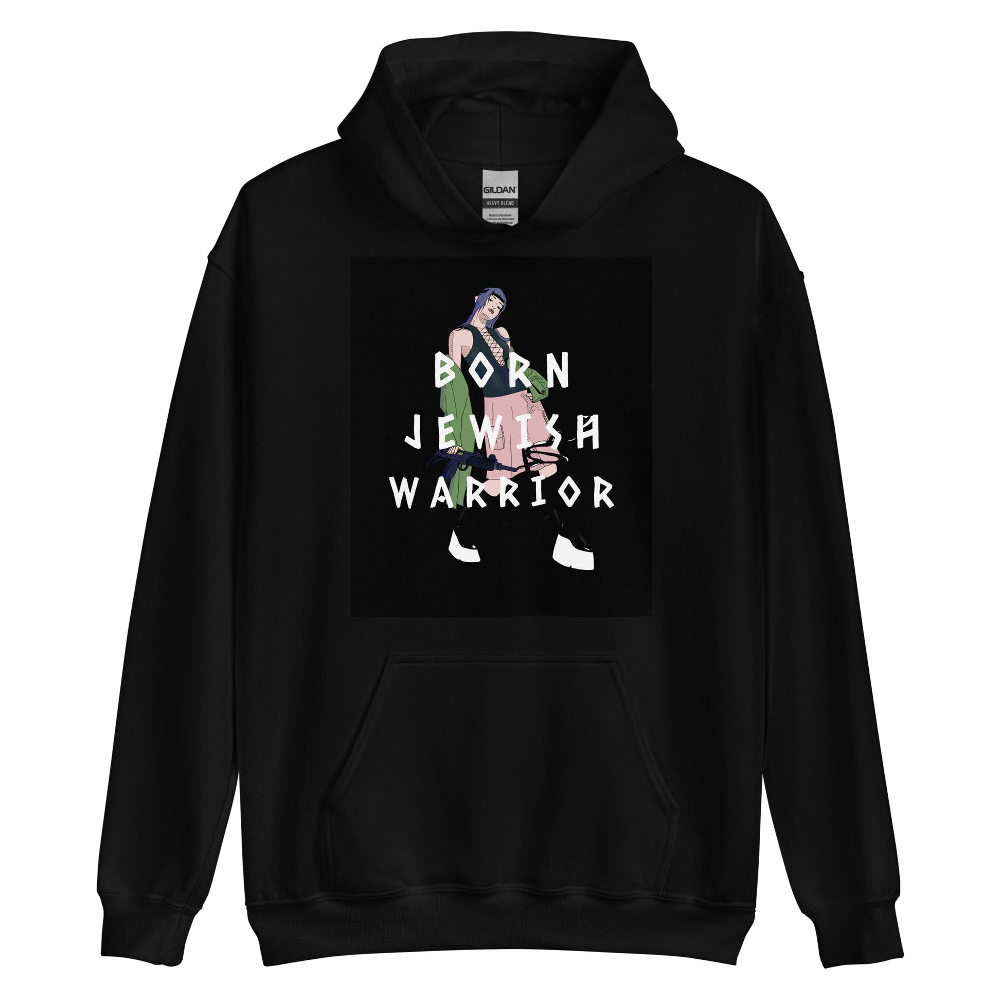 Born Jewish Warrior | Unisex Hoodie
