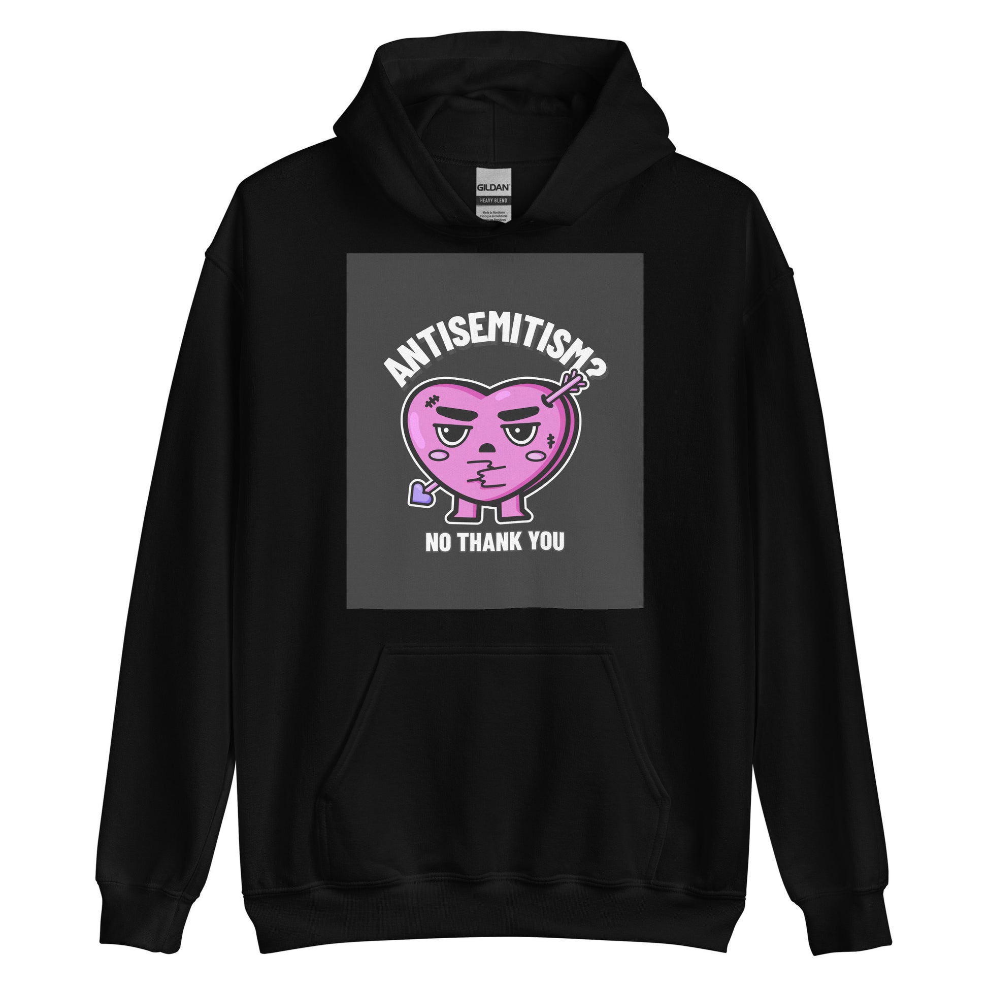 No Thank You | Antisemitism | Unisex Hoodie Jouparty