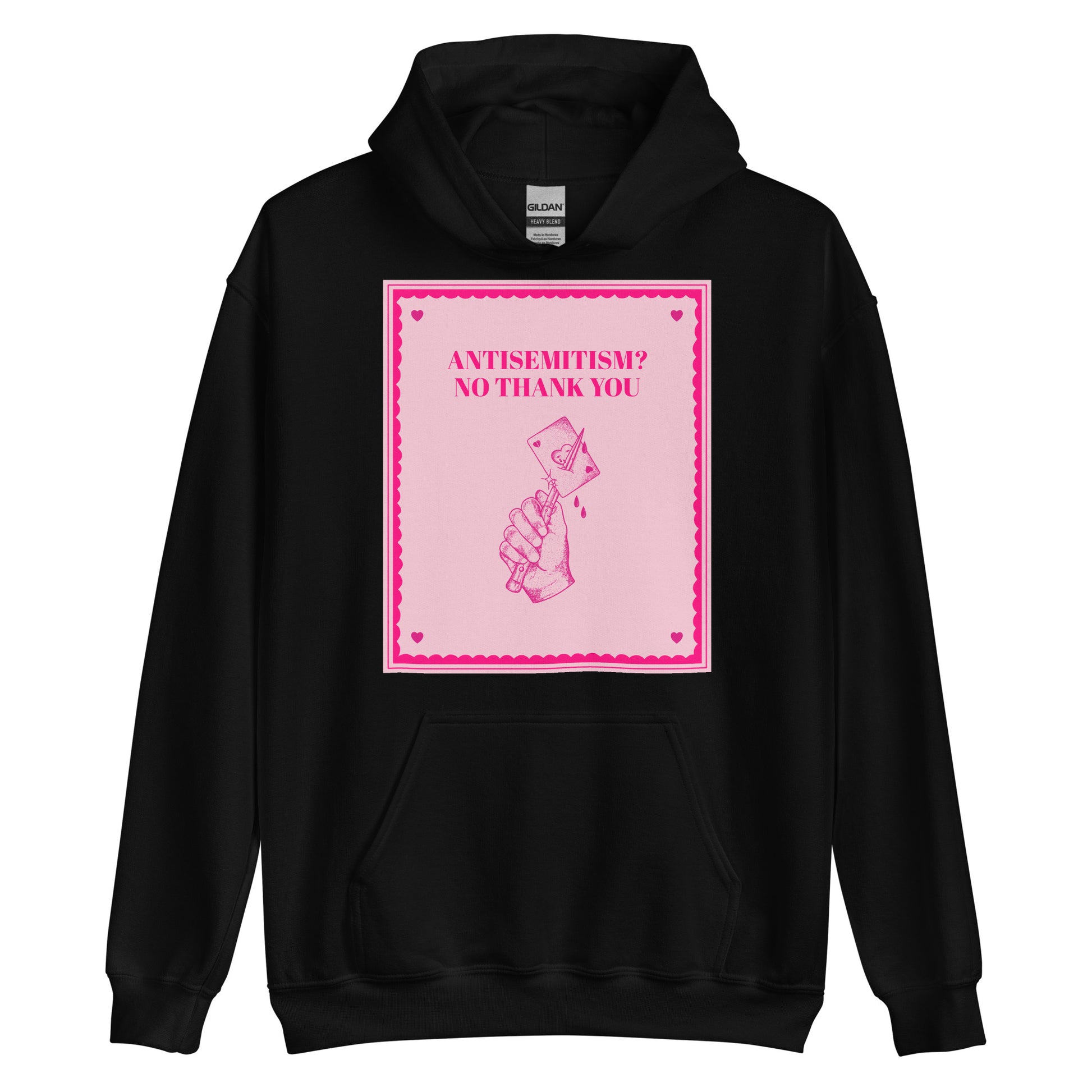 No Thank You | Antisemitism | Unisex Hoodie Jouparty