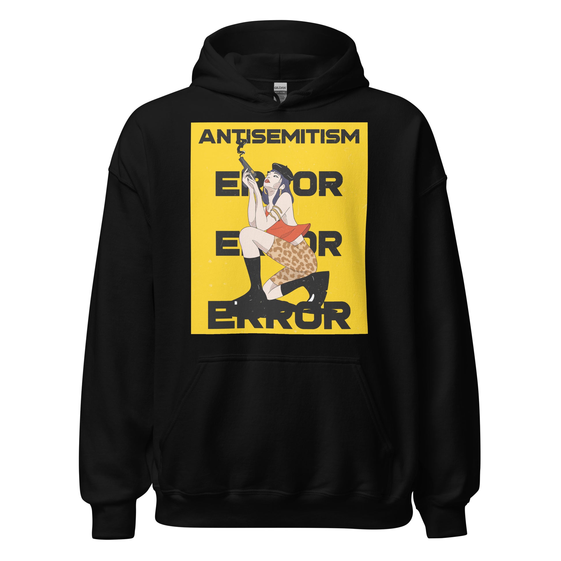 Error!! | Antisemitism | Unisex Hoodie Jouparty