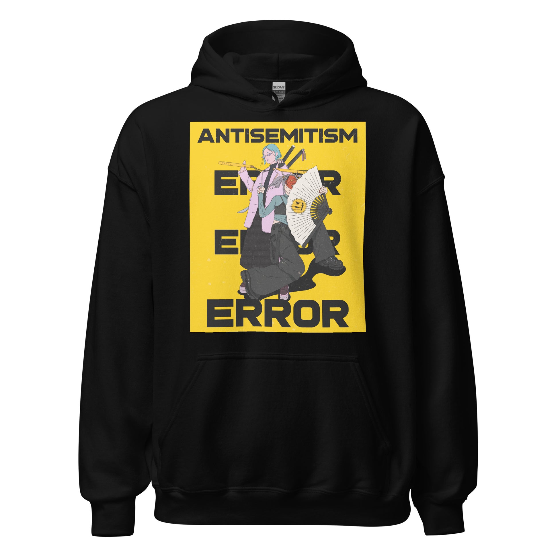 Error!! | Antisemitism | Unisex Hoodie Jouparty