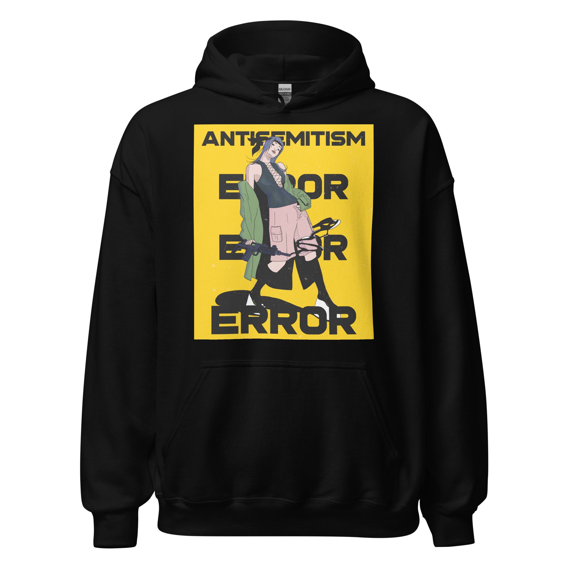 Error!! | Antisemitism | Unisex Hoodie Jouparty