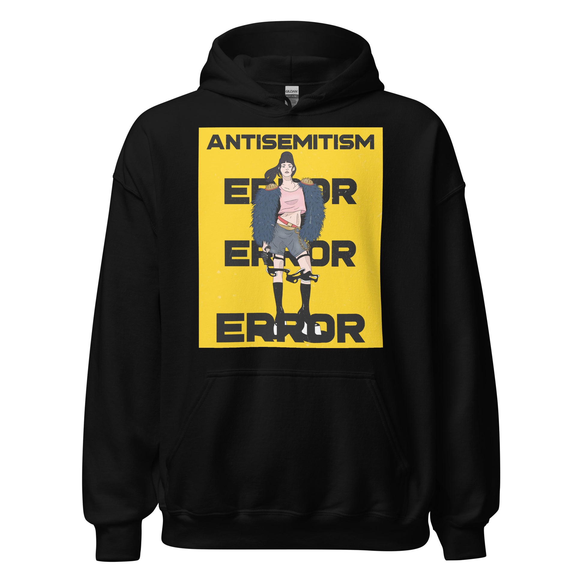Error!! | Antisemitism | Unisex Hoodie Jouparty