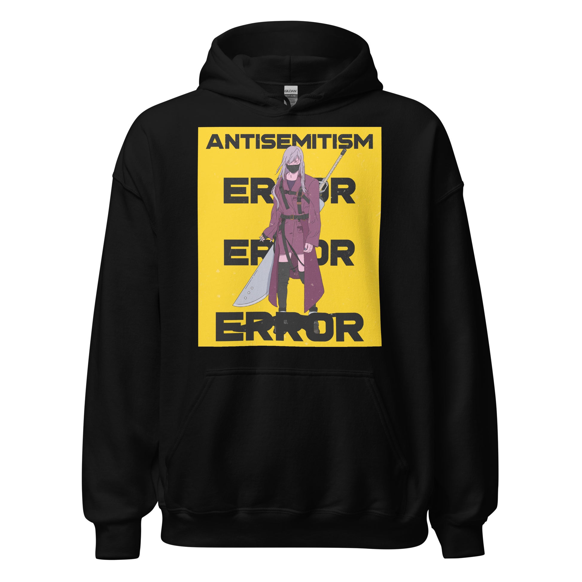 Error!! | Antisemitism | Unisex Hoodie Jouparty