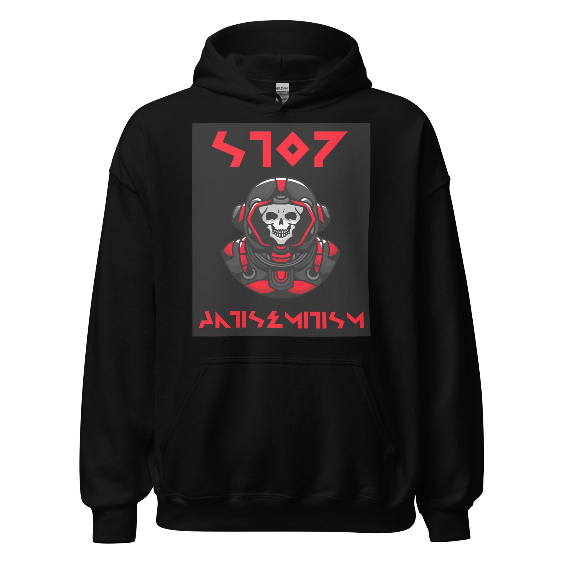Red Fight | Antisemitism | Unisex Hoodie Jouparty
