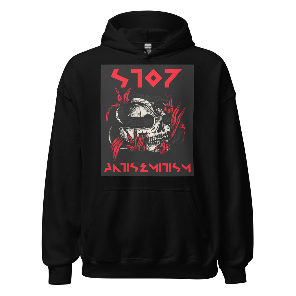 Red Fight | Antisemitism | Unisex Hoodie Jouparty