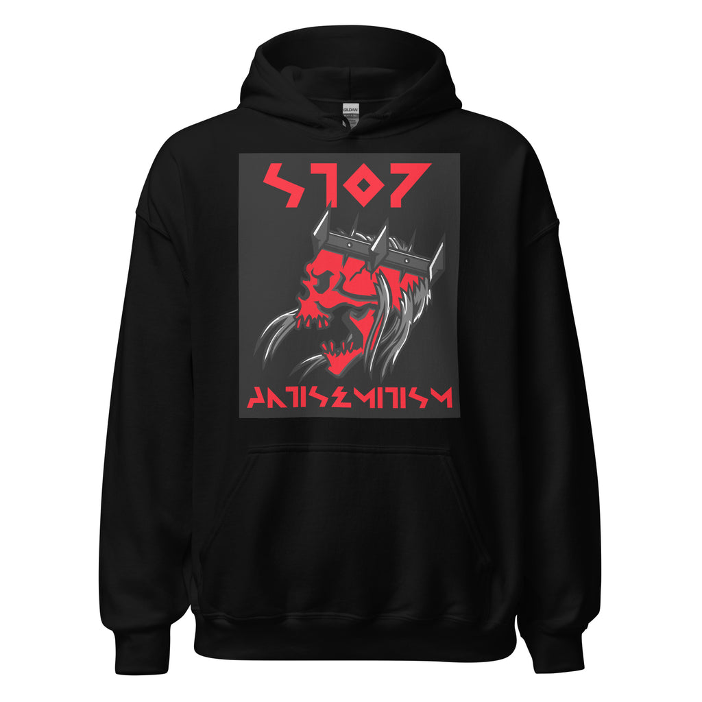 Red Fight | Antisemitism | Unisex Hoodie Jouparty