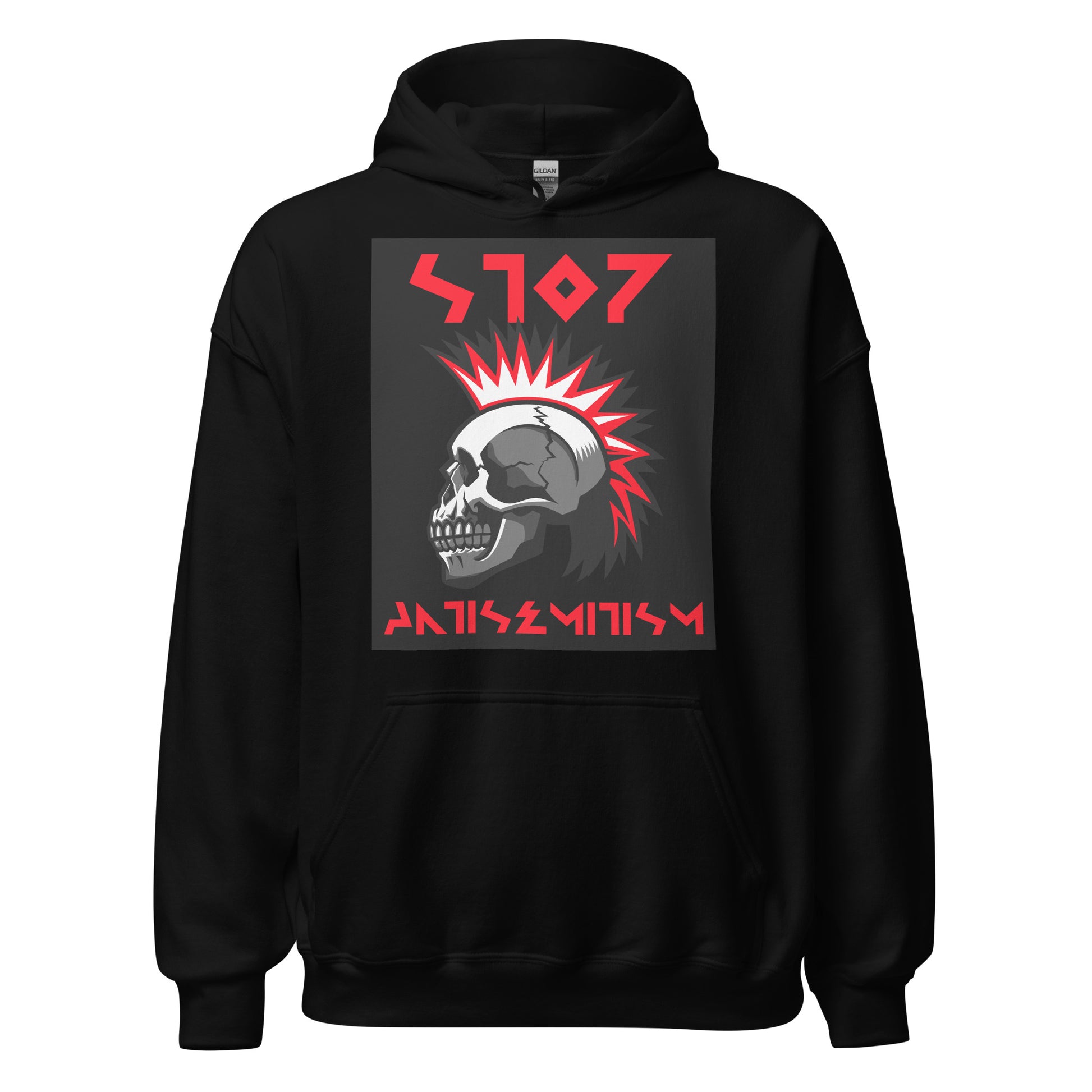 Red Fight | Antisemitism | Unisex Hoodie