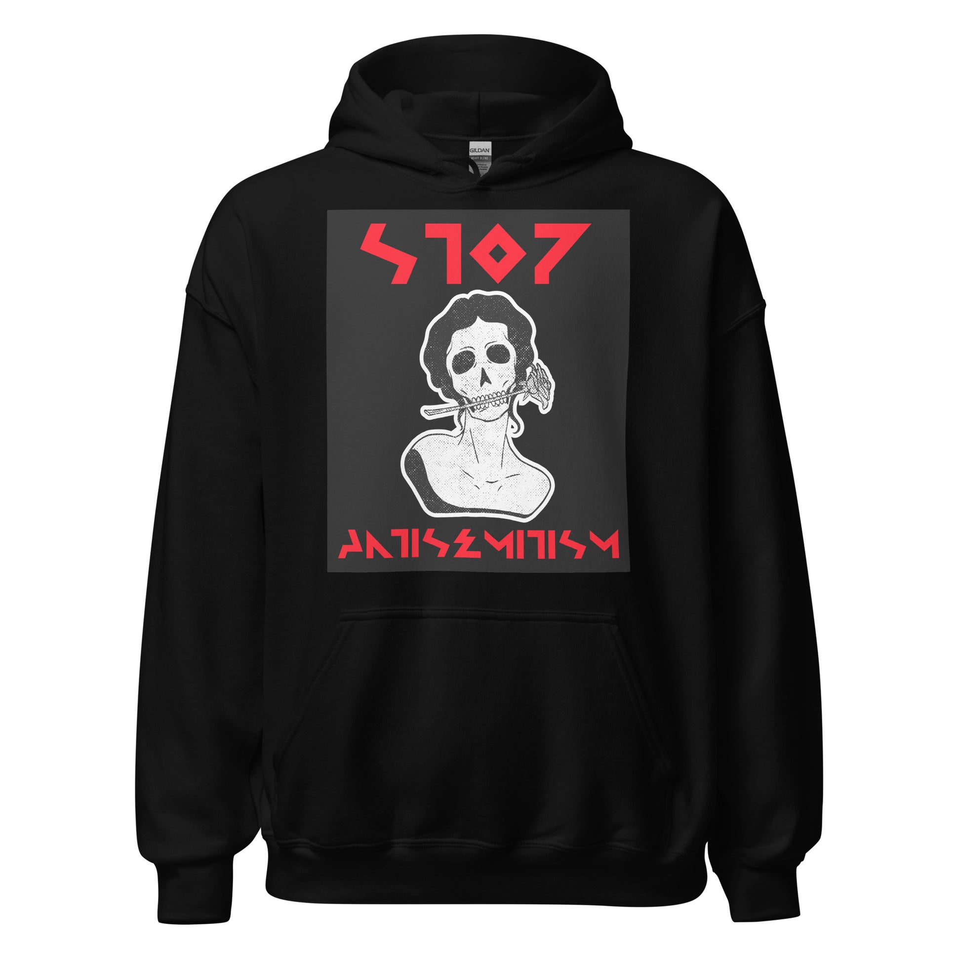 Red Fight | Antisemitism | Unisex Hoodie Jouparty