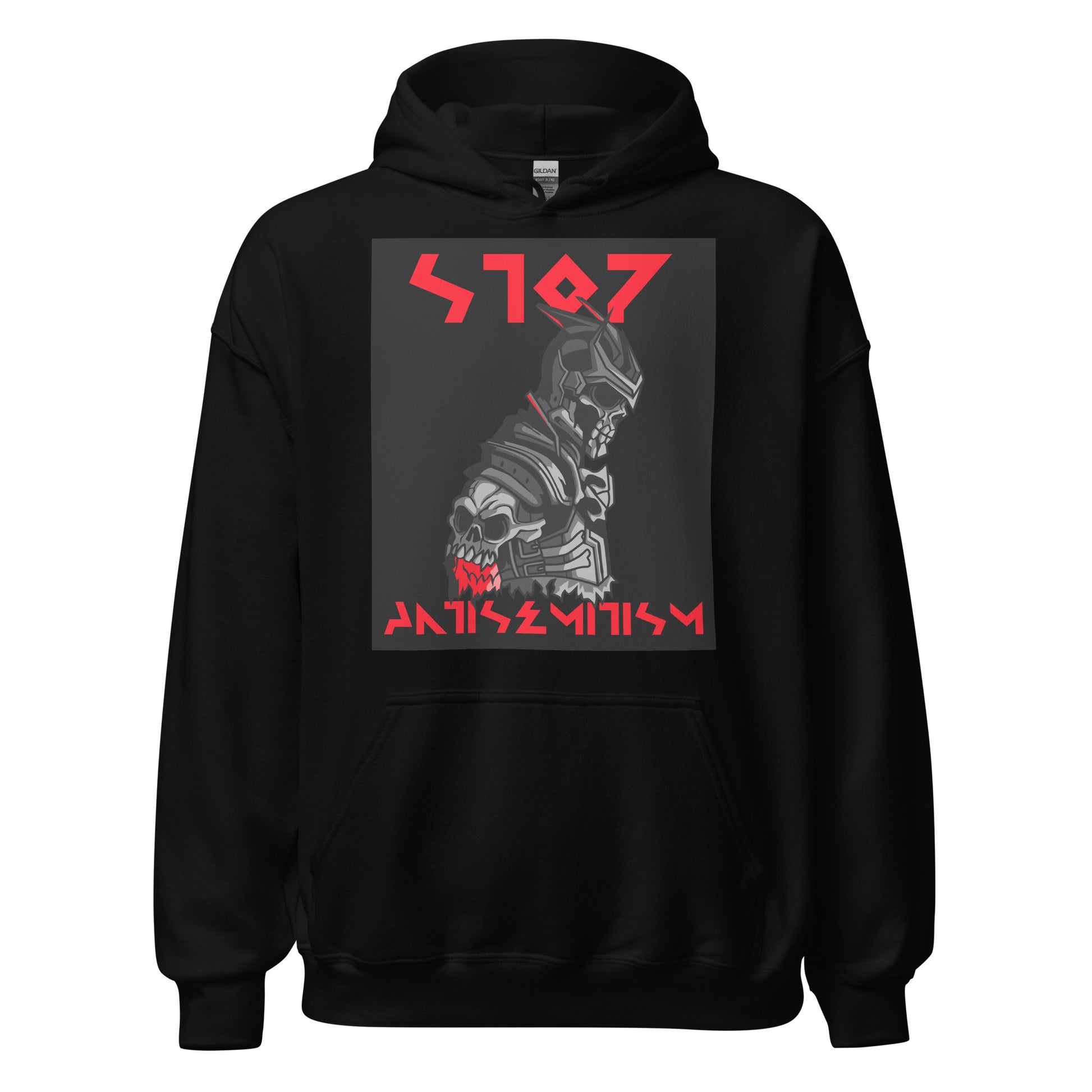 Red Fight | Antisemitism | Unisex Hoodie Jouparty