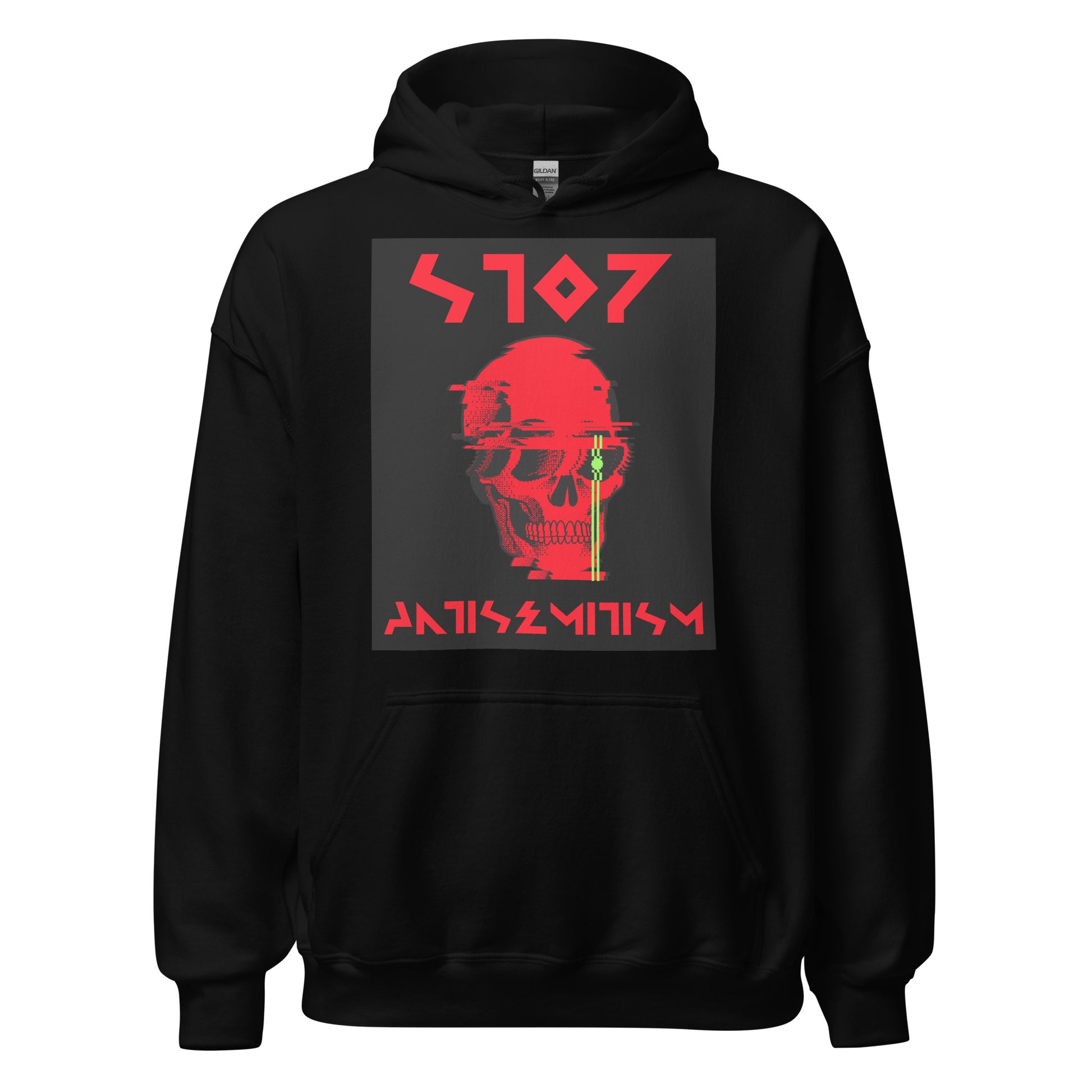 Red Fight | Antisemitism | Unisex Hoodie