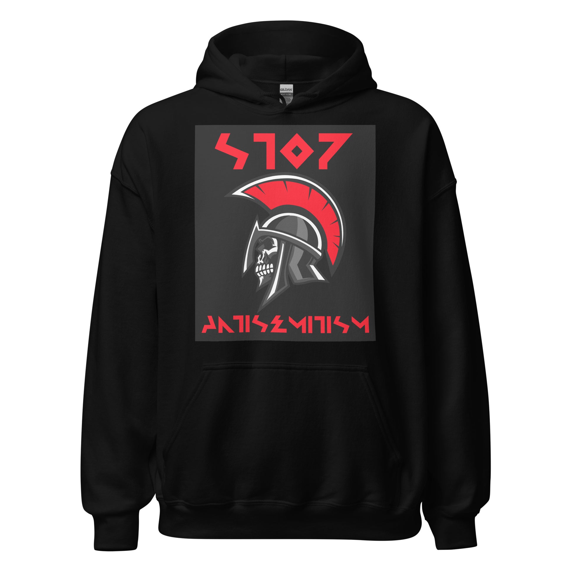 Red Fight | Antisemitism | Unisex Hoodie Jouparty