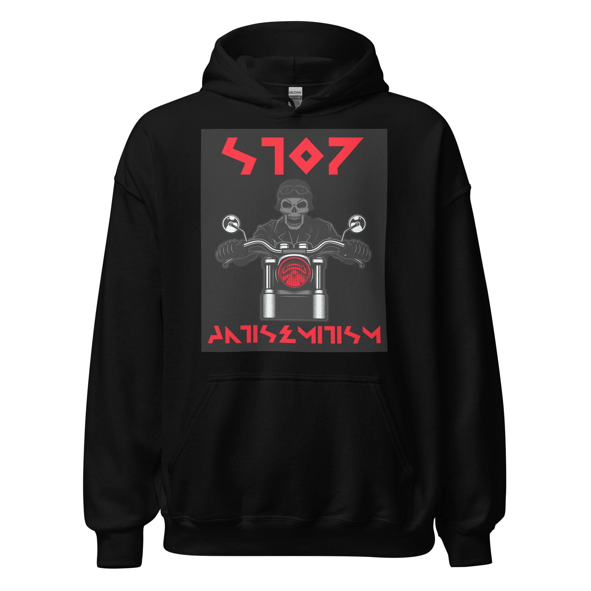 Red Fight | Antisemitism | Unisex Hoodie Jouparty