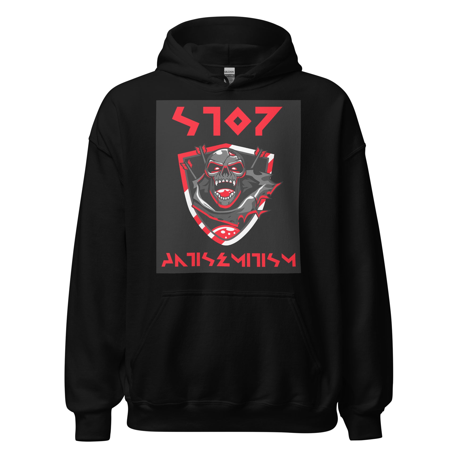Red Fight | Antisemitism | Unisex Hoodie Jouparty