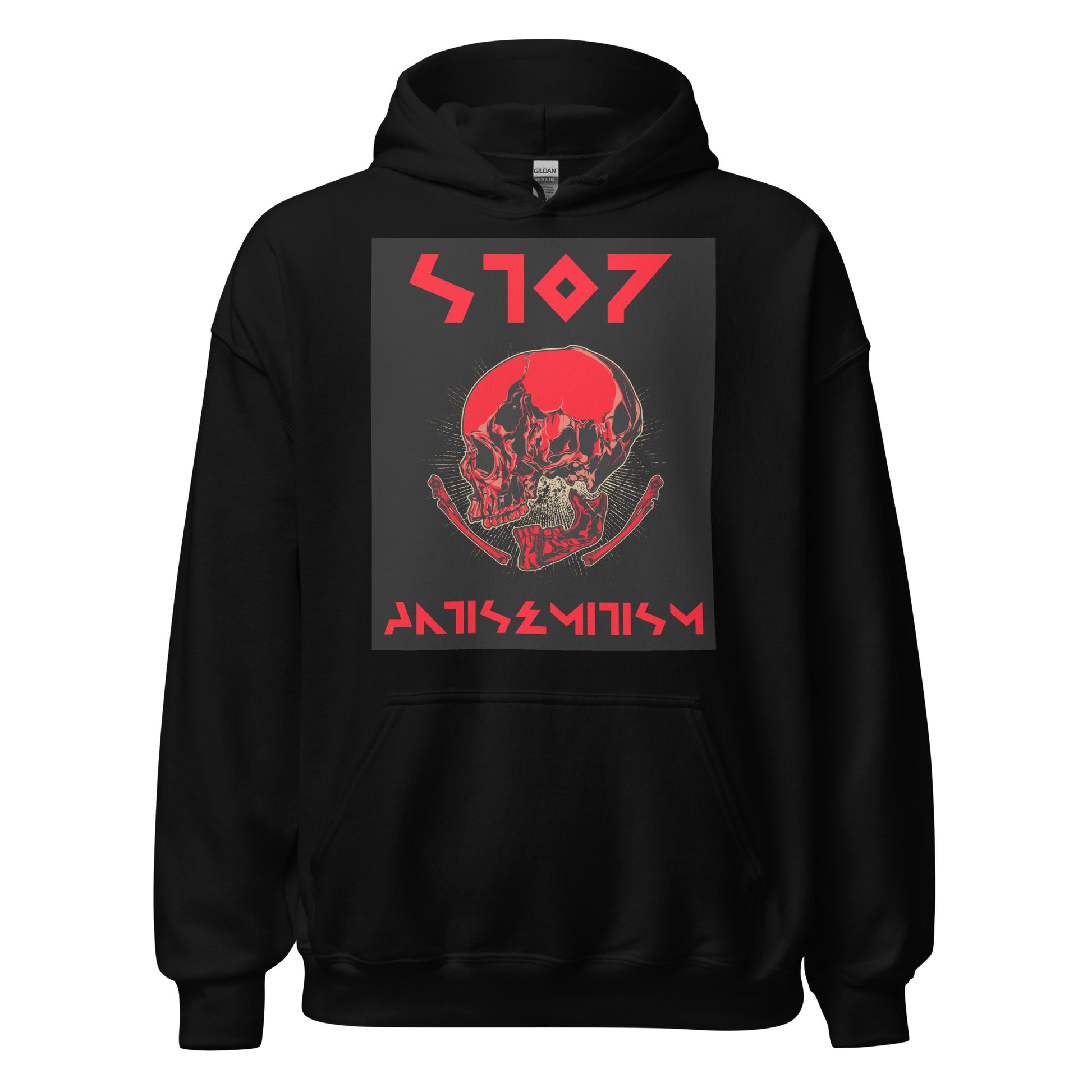 Red Fight | Antisemitism | Unisex Hoodie Jouparty