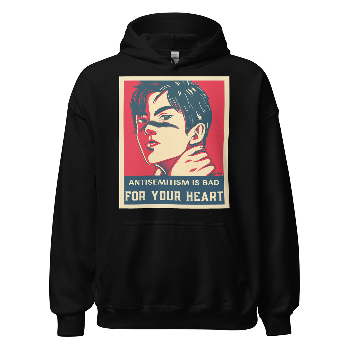 Anime Hero | Antisemitism | Unisex Hoodie Jouparty