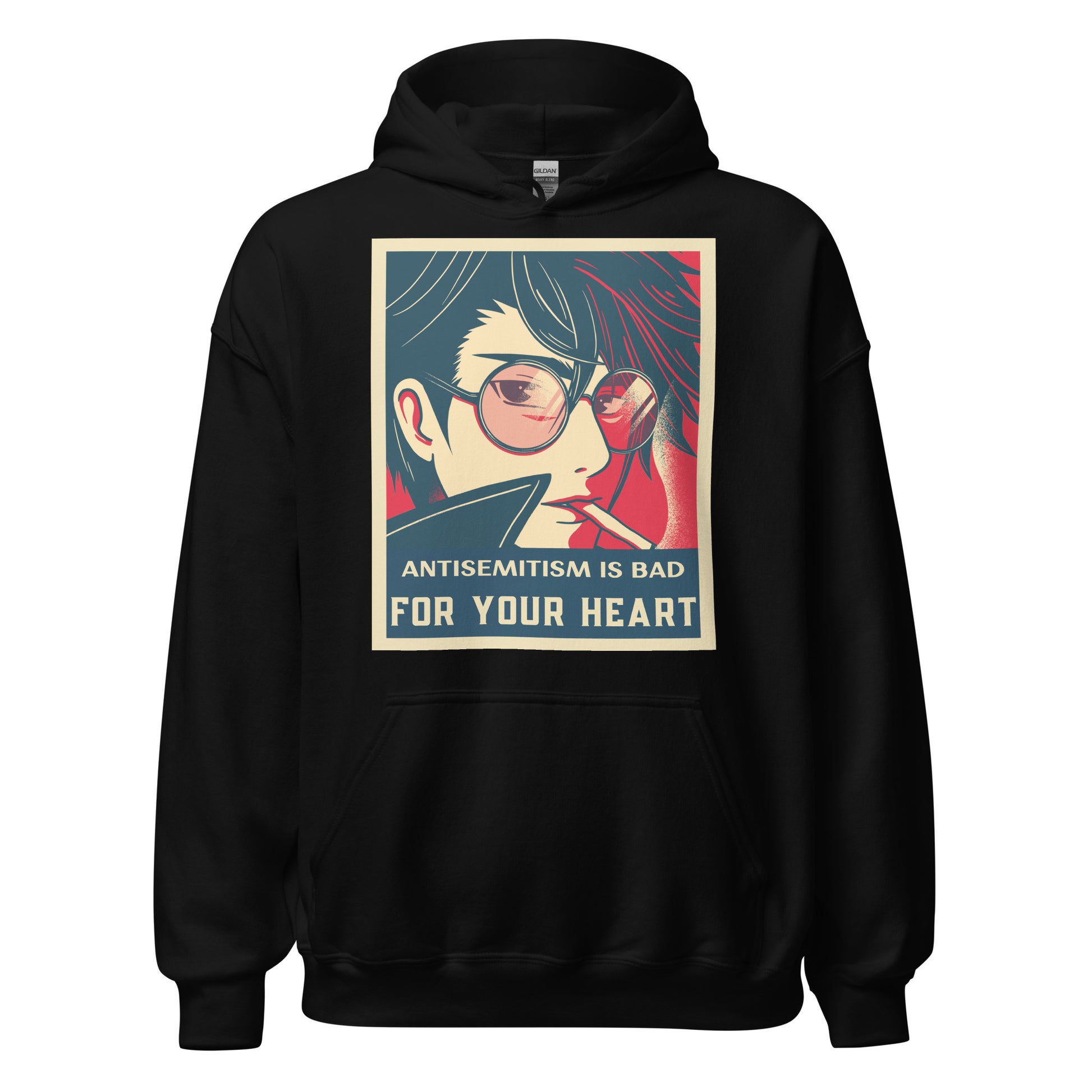 Anime Hero | Antisemitism | Unisex Hoodie