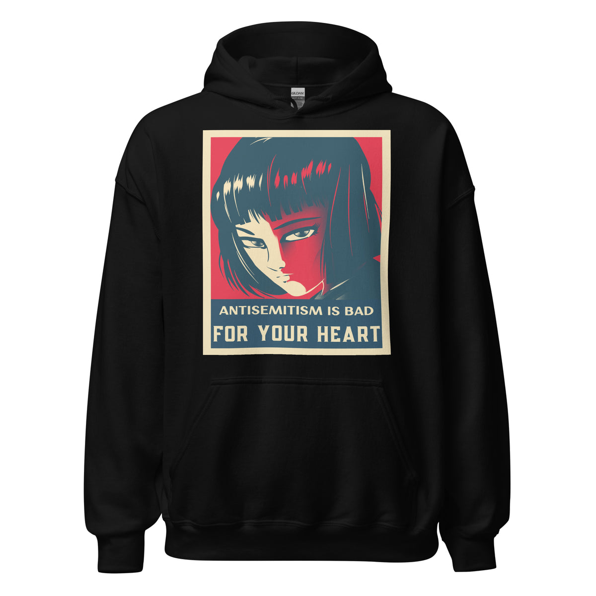 Anime Hero | Antisemitism | Unisex Hoodie Jouparty