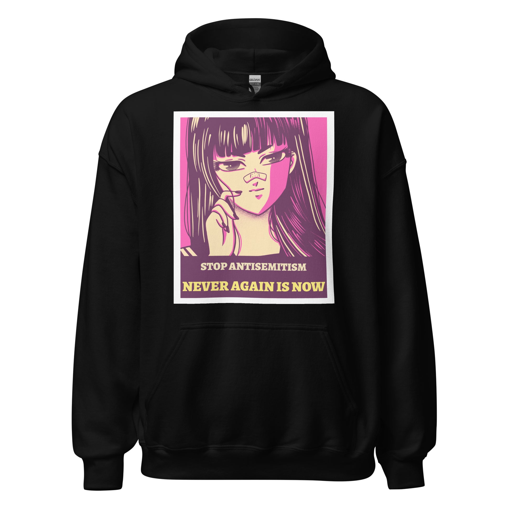 Anime Hero | Antisemitism | Unisex Hoodie Jouparty