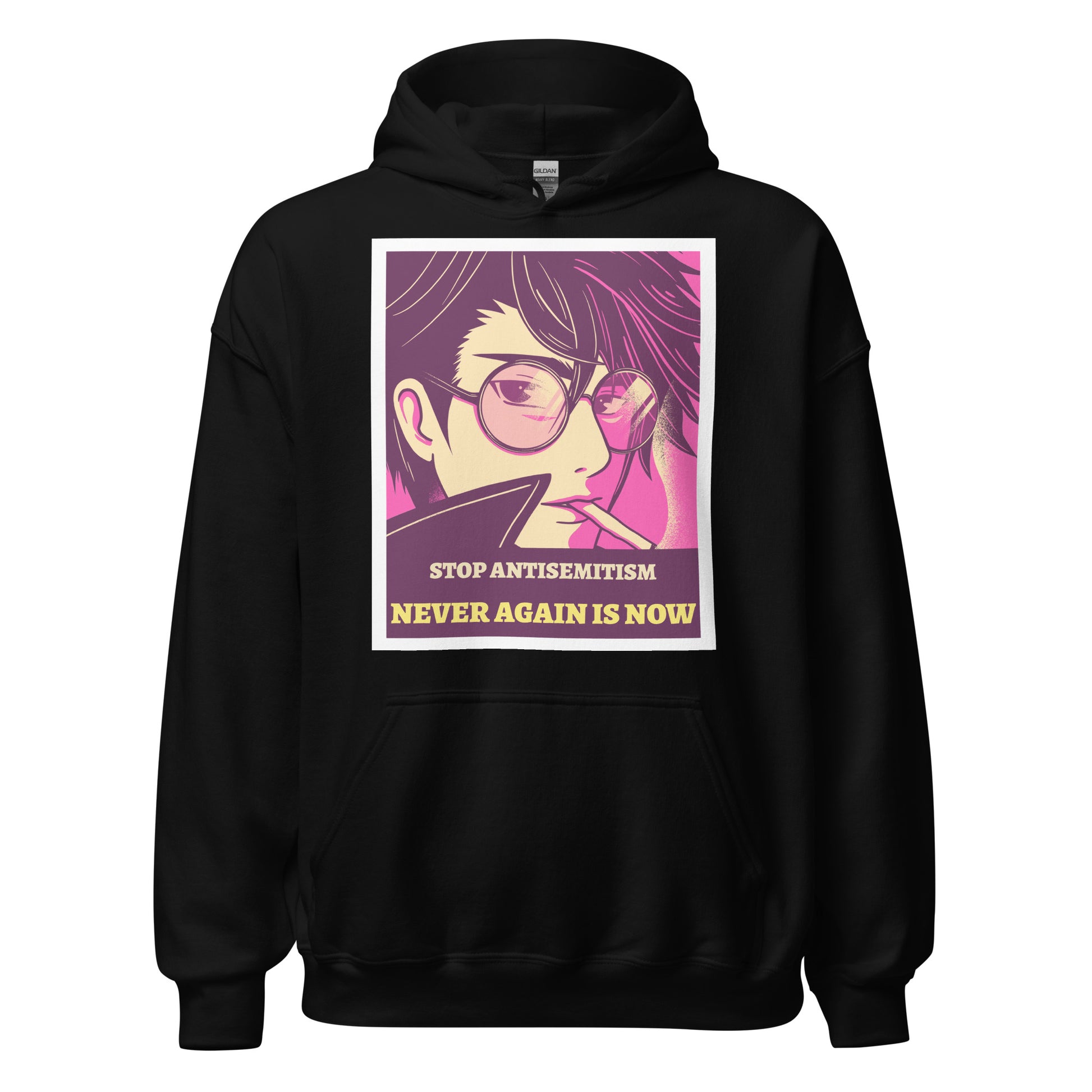 Anime Hero | Antisemitism | Unisex Hoodie Jouparty