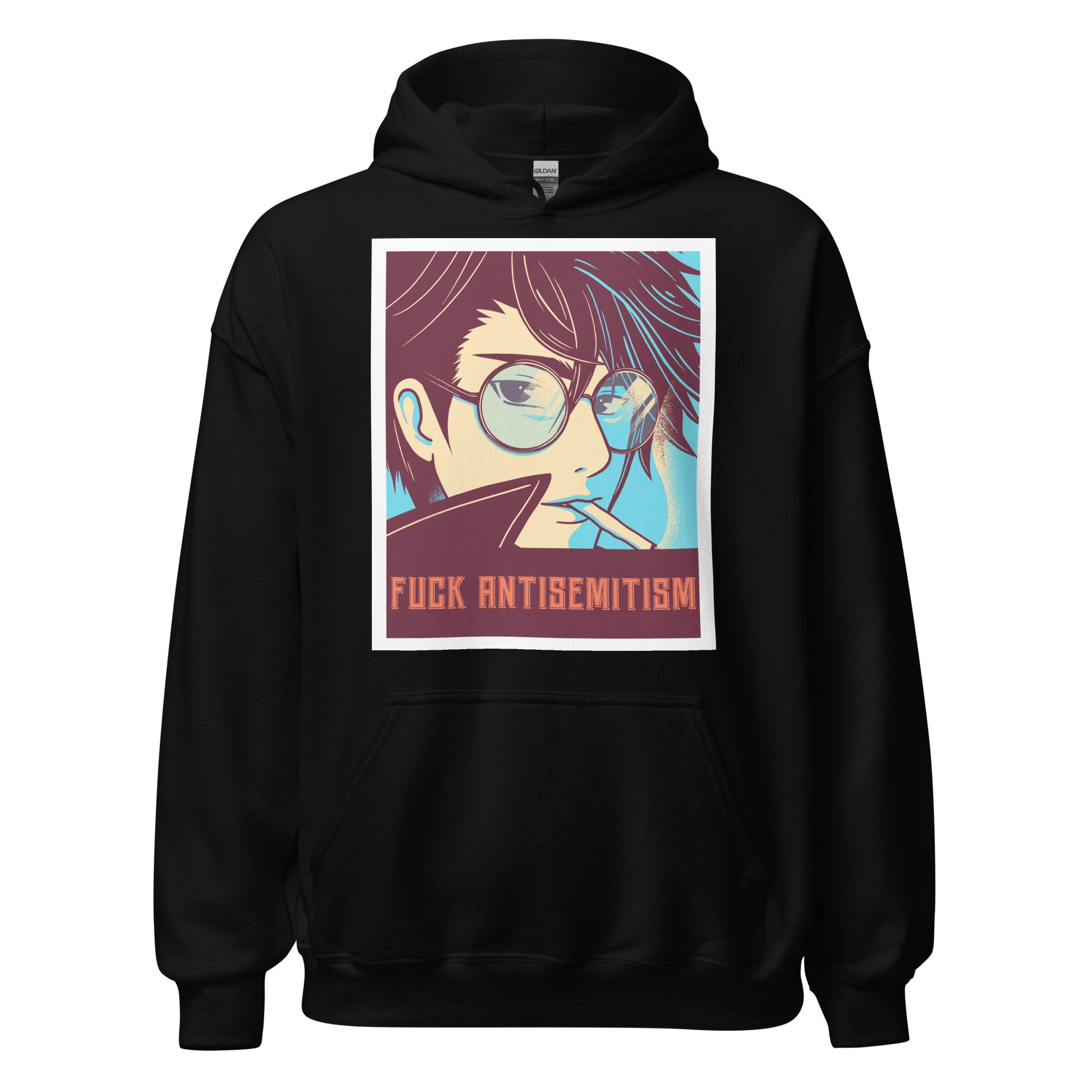 Anime Hero | Antisemitism | Unisex Hoodie Jouparty