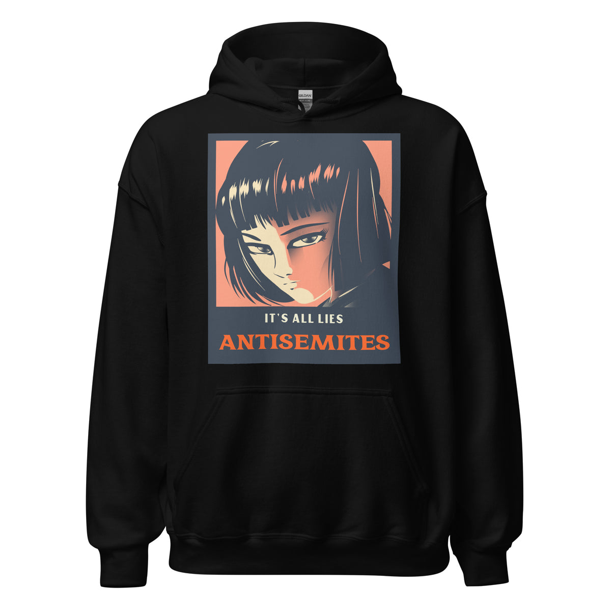 Anime Hero | Antisemitism | Unisex Hoodie Jouparty