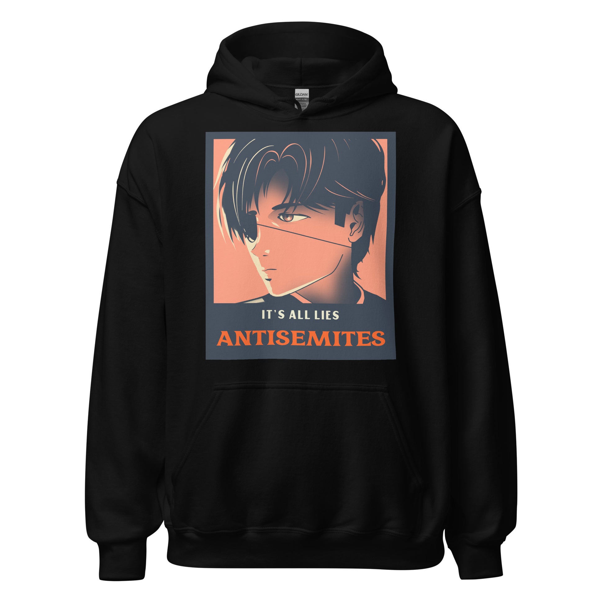 Anime Hero | Antisemitism | Unisex Hoodie Jouparty