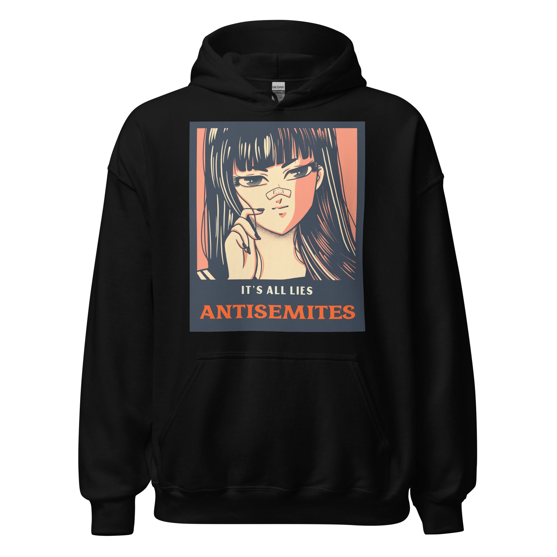 Anime Hero | Antisemitism | Unisex Hoodie Jouparty