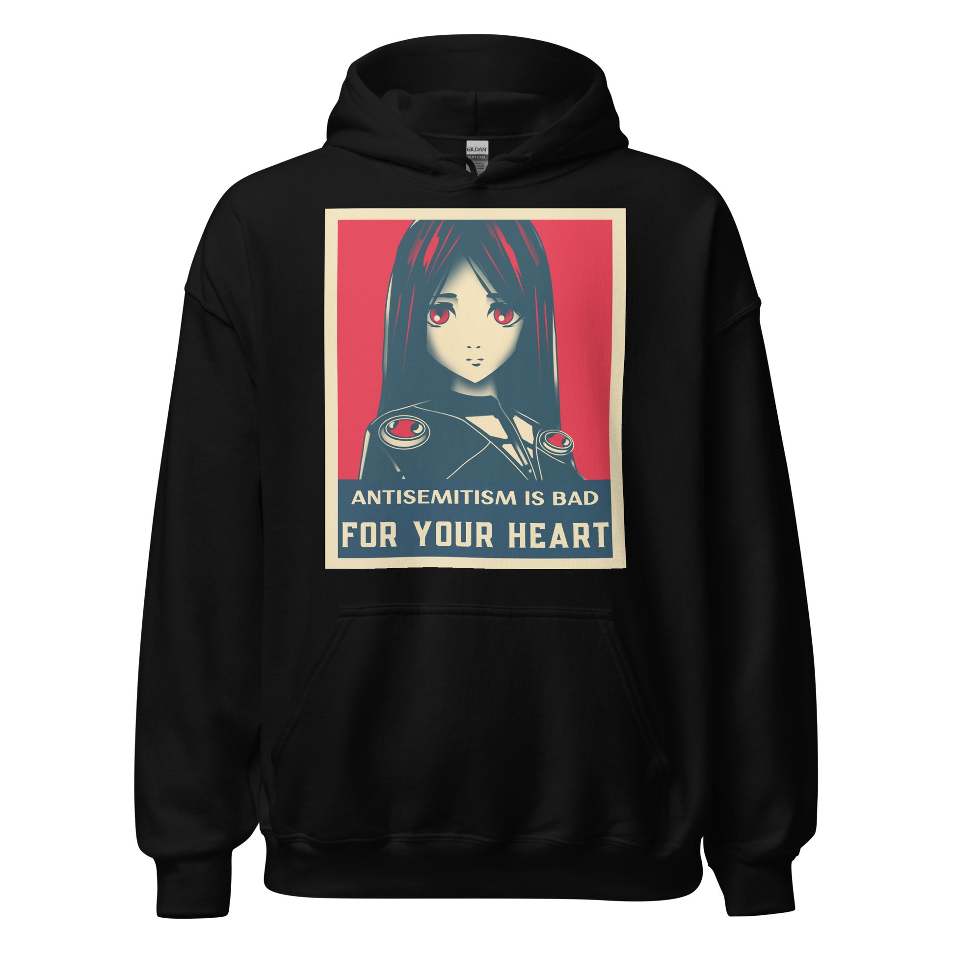 Anime Hero | Antisemitism | Unisex Hoodie Jouparty