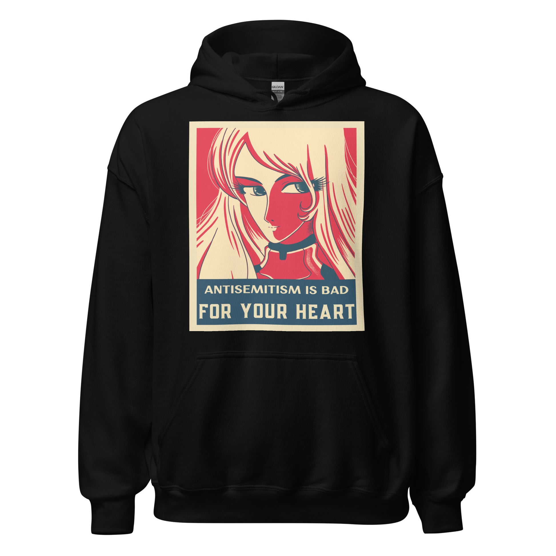 Anime Hero | Antisemitism | Unisex Hoodie Jouparty
