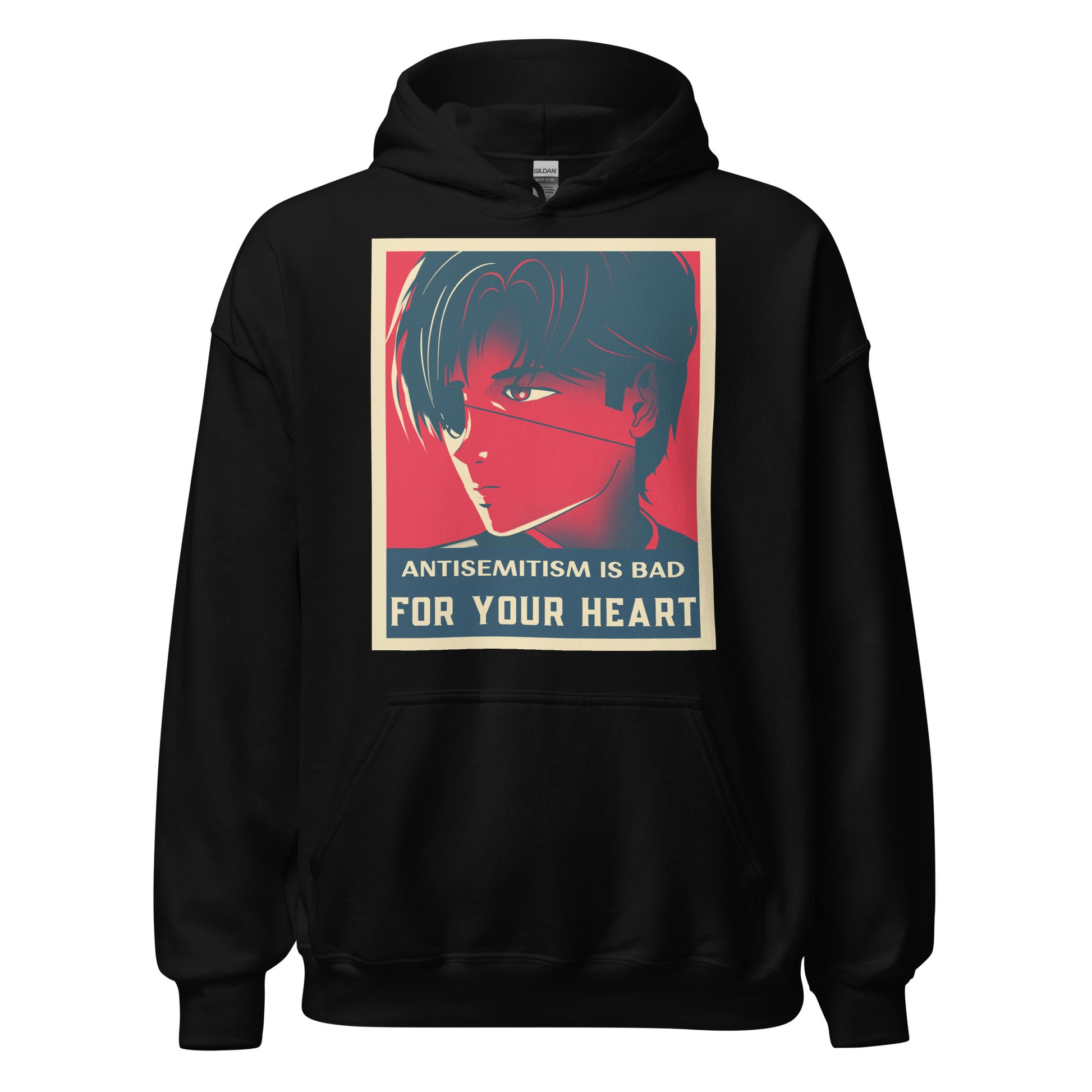 Anime Hero | Antisemitism | Unisex Hoodie Jouparty