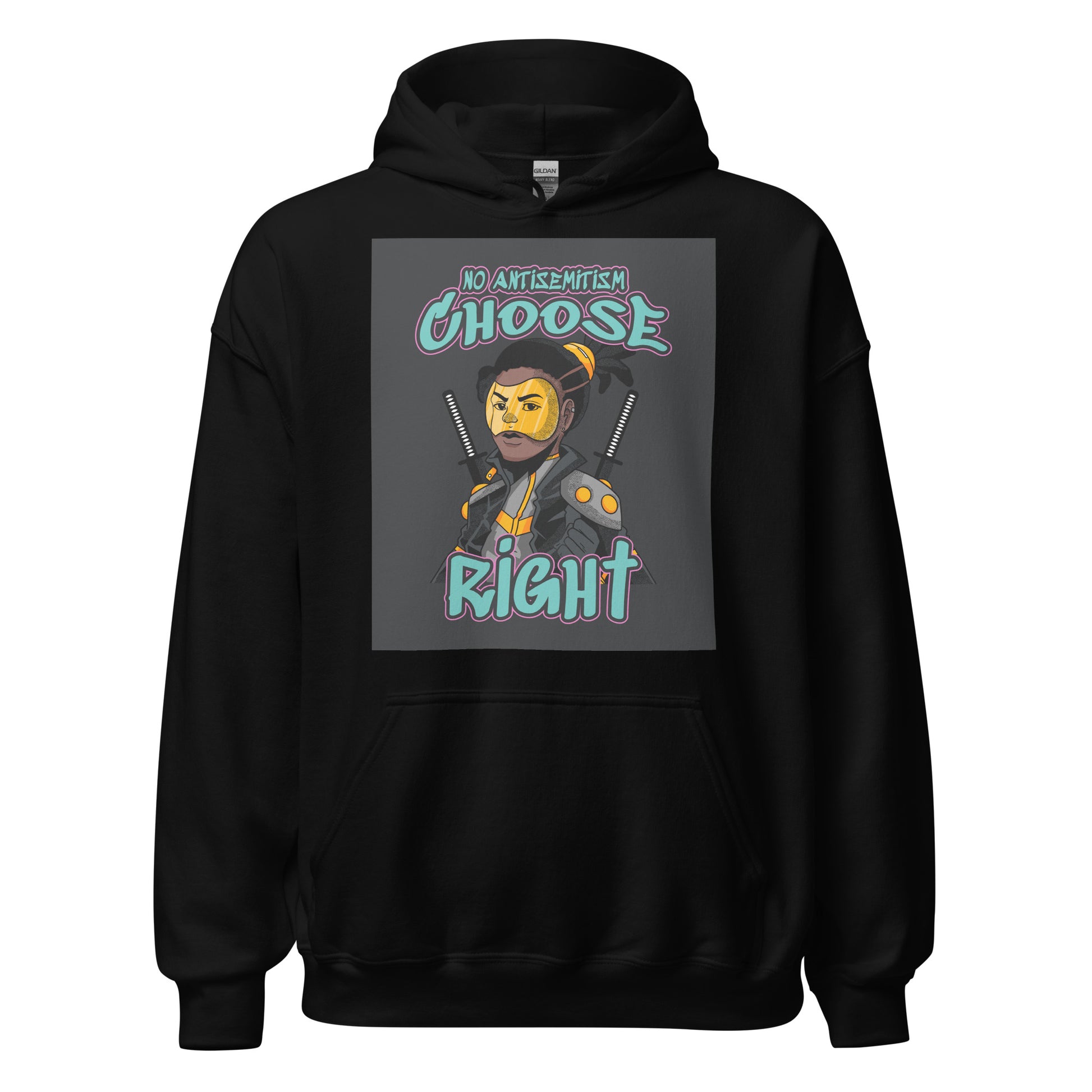 Choose Right | Antisemitism | Unisex Hoodie Jouparty
