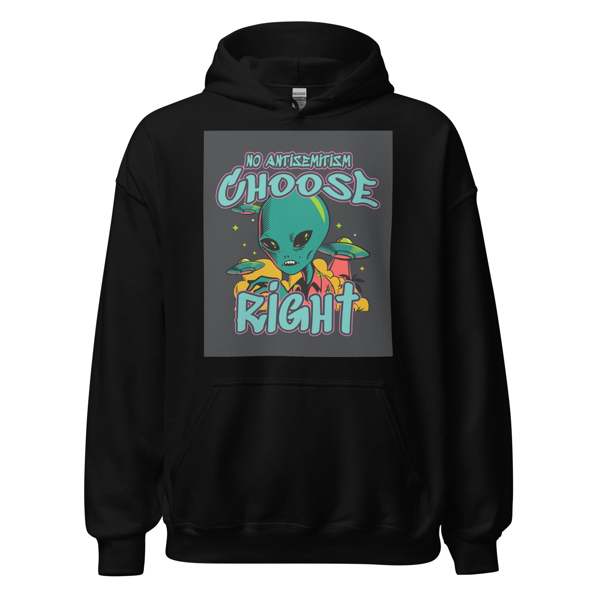 Choose Right | Antisemitism | Unisex Hoodie Jouparty