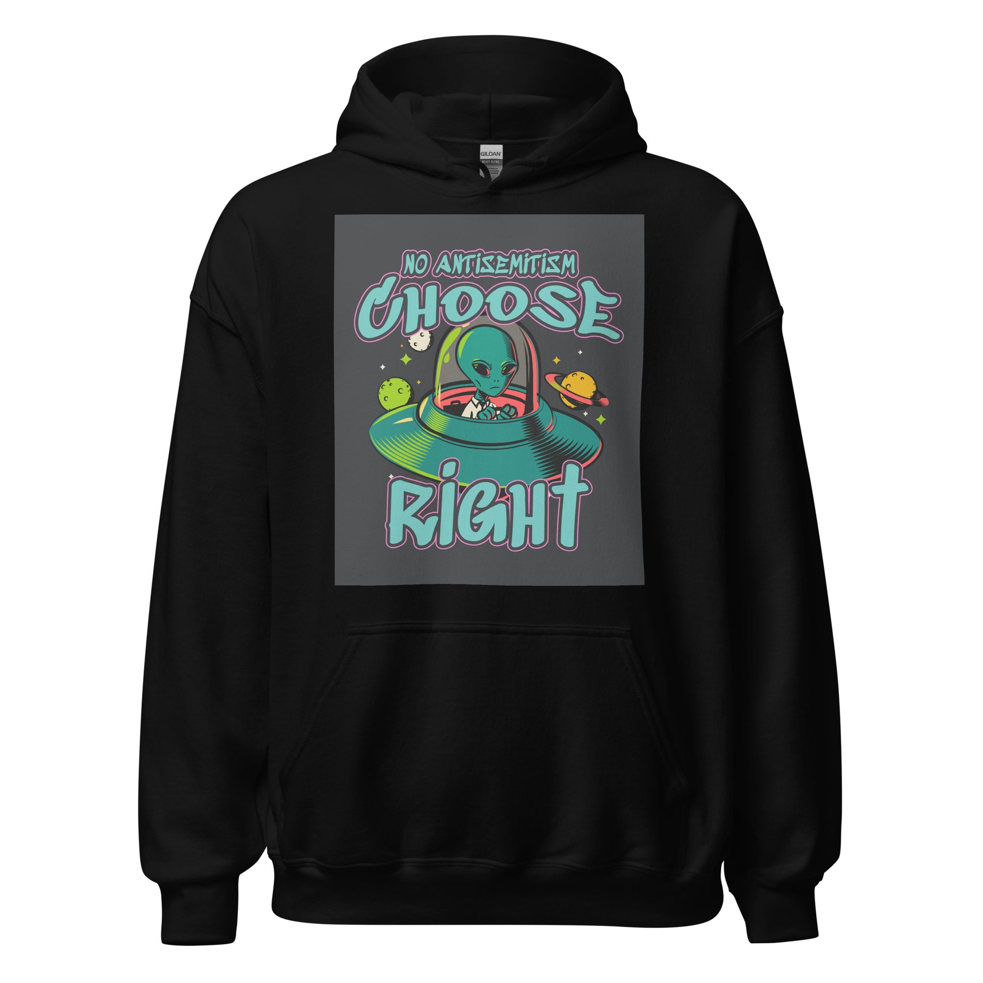 Choose Right | Antisemitism | Unisex Hoodie