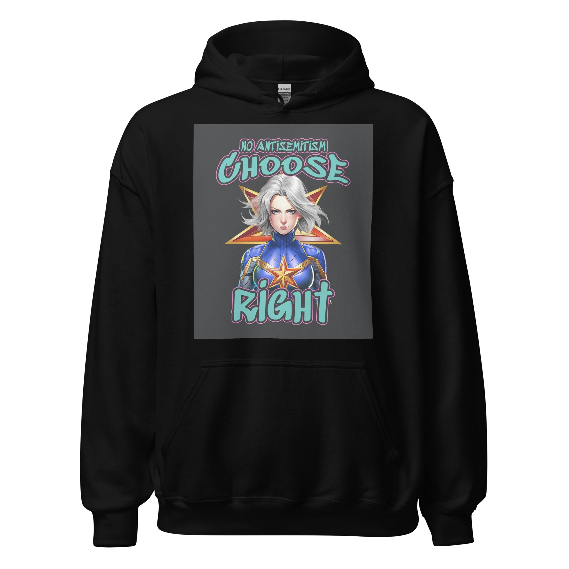 Choose Right | Antisemitism | Unisex Hoodie
