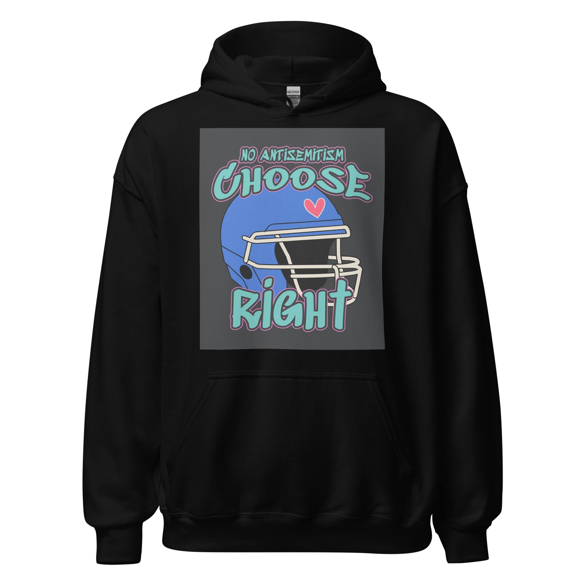 Choose Right | Antisemitism | Unisex Hoodie Jouparty